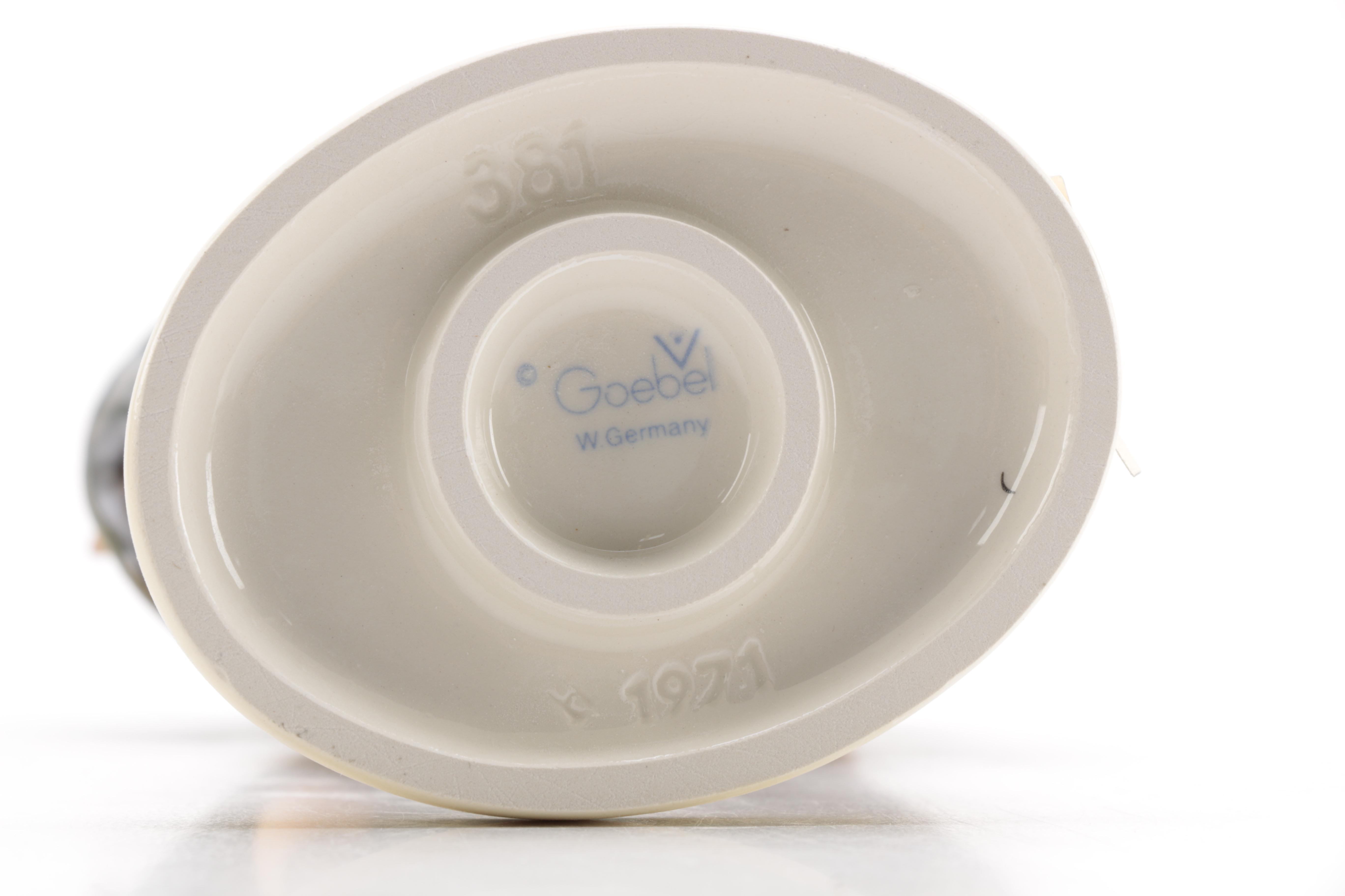 Collection of Goebel Hummel including "Flower Vendor" and "The Run-A-Way" Porcelain Figurines