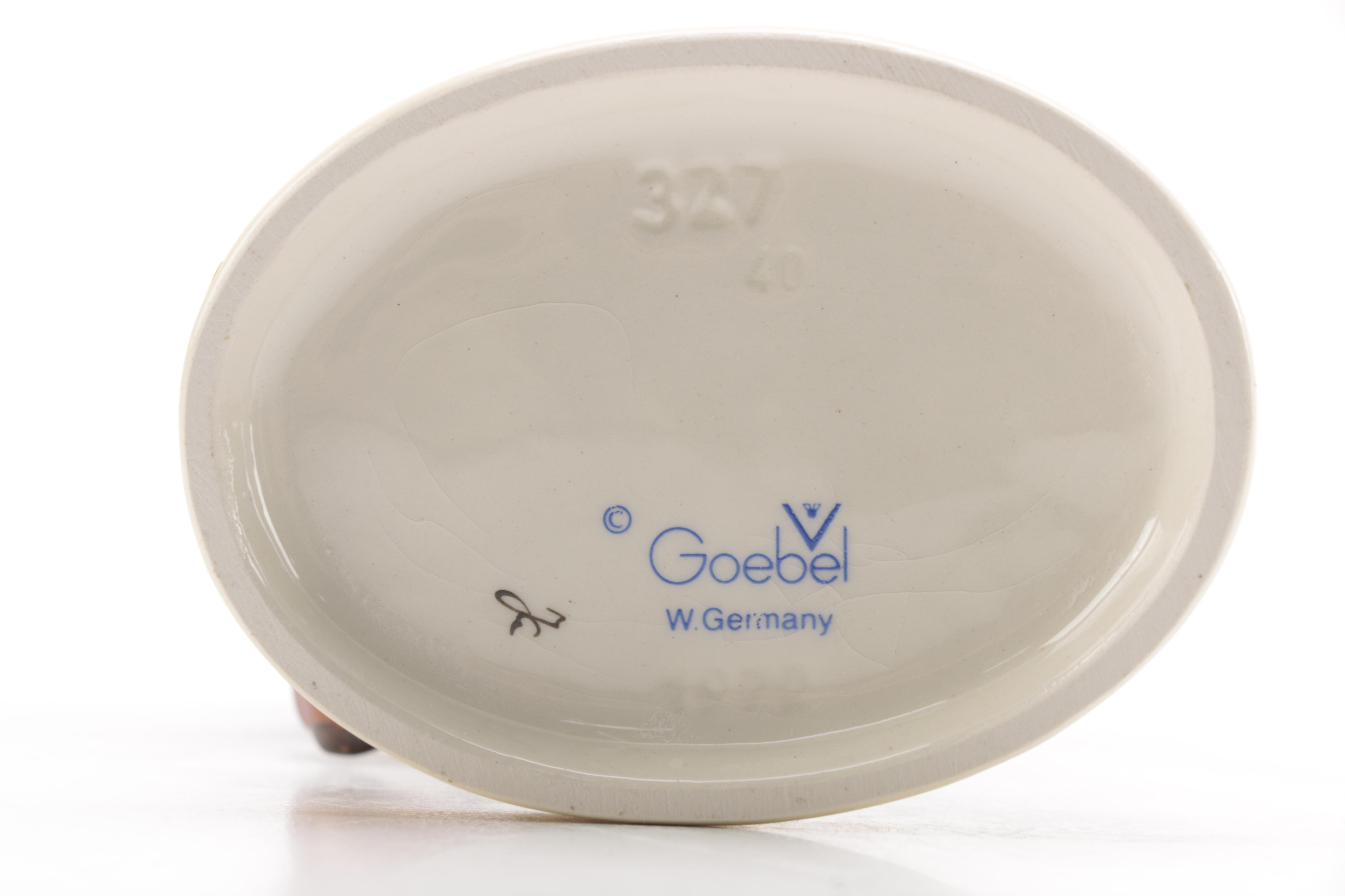 Collection of Goebel Hummel including "Flower Vendor" and "The Run-A-Way" Porcelain Figurines