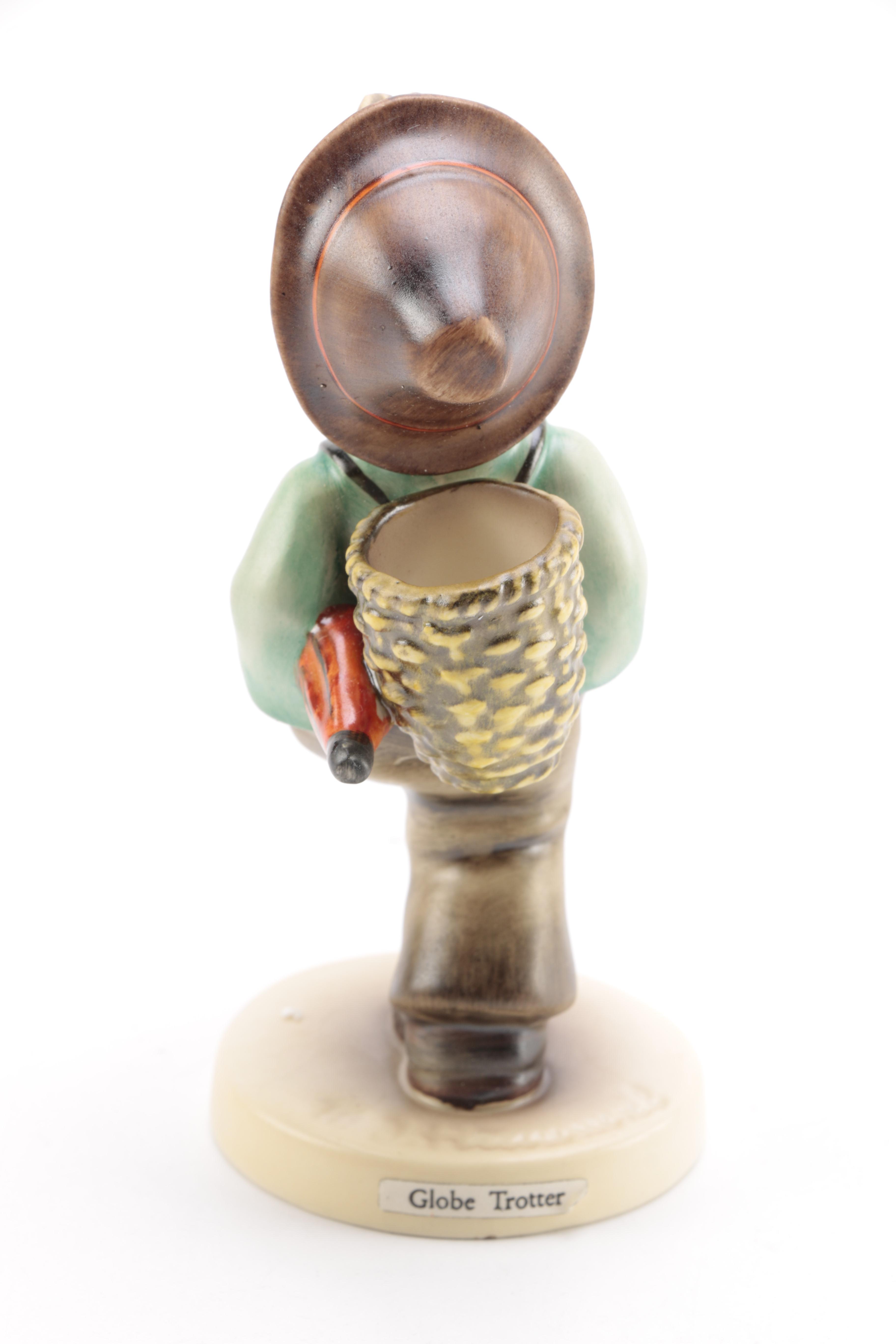 Collection of Goebel Hummel including "Flower Vendor" and "The Run-A-Way" Porcelain Figurines