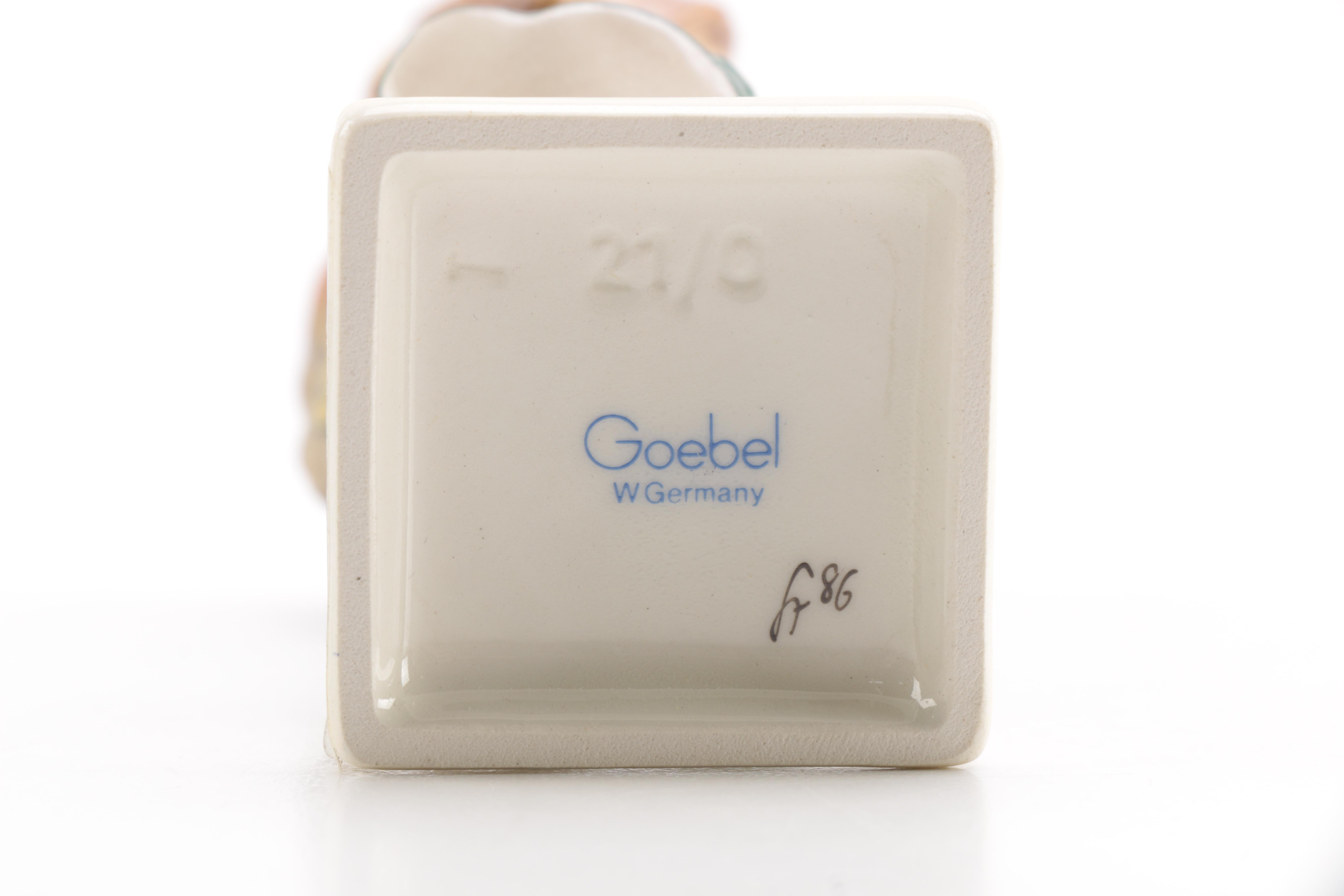 Collection of Goebel Hummel including "Flower Vendor" and "The Run-A-Way" Porcelain Figurines