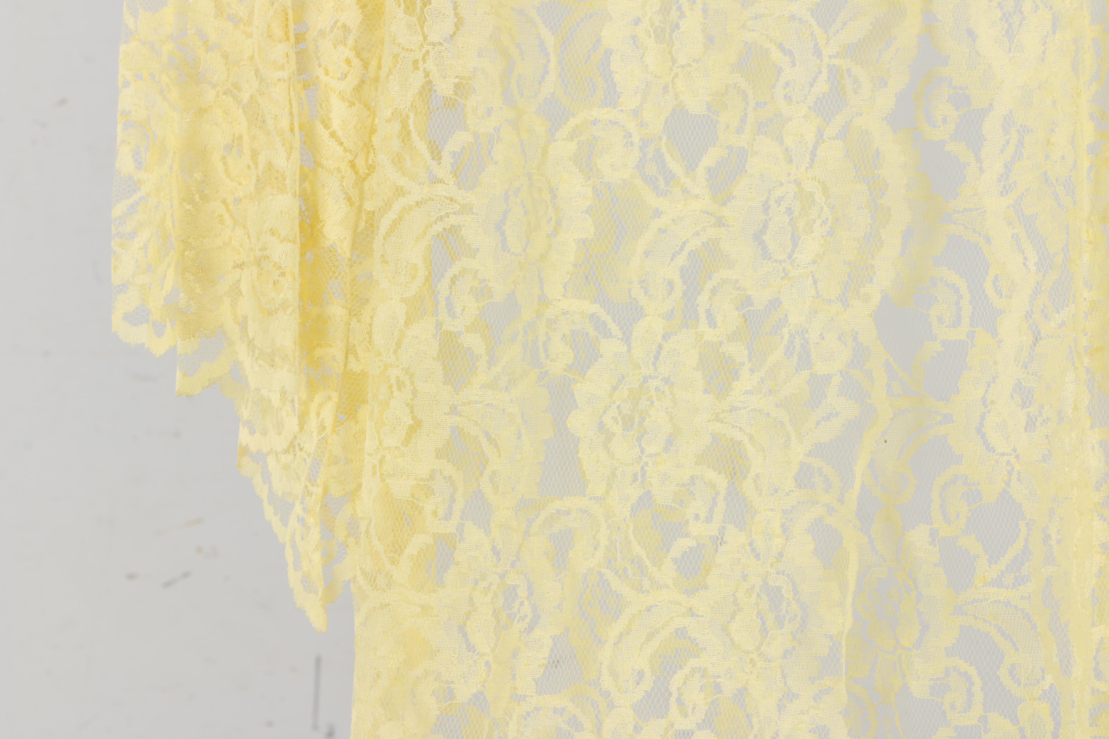 Lace Blouse, Lace Dress and Chinese Silk Robe