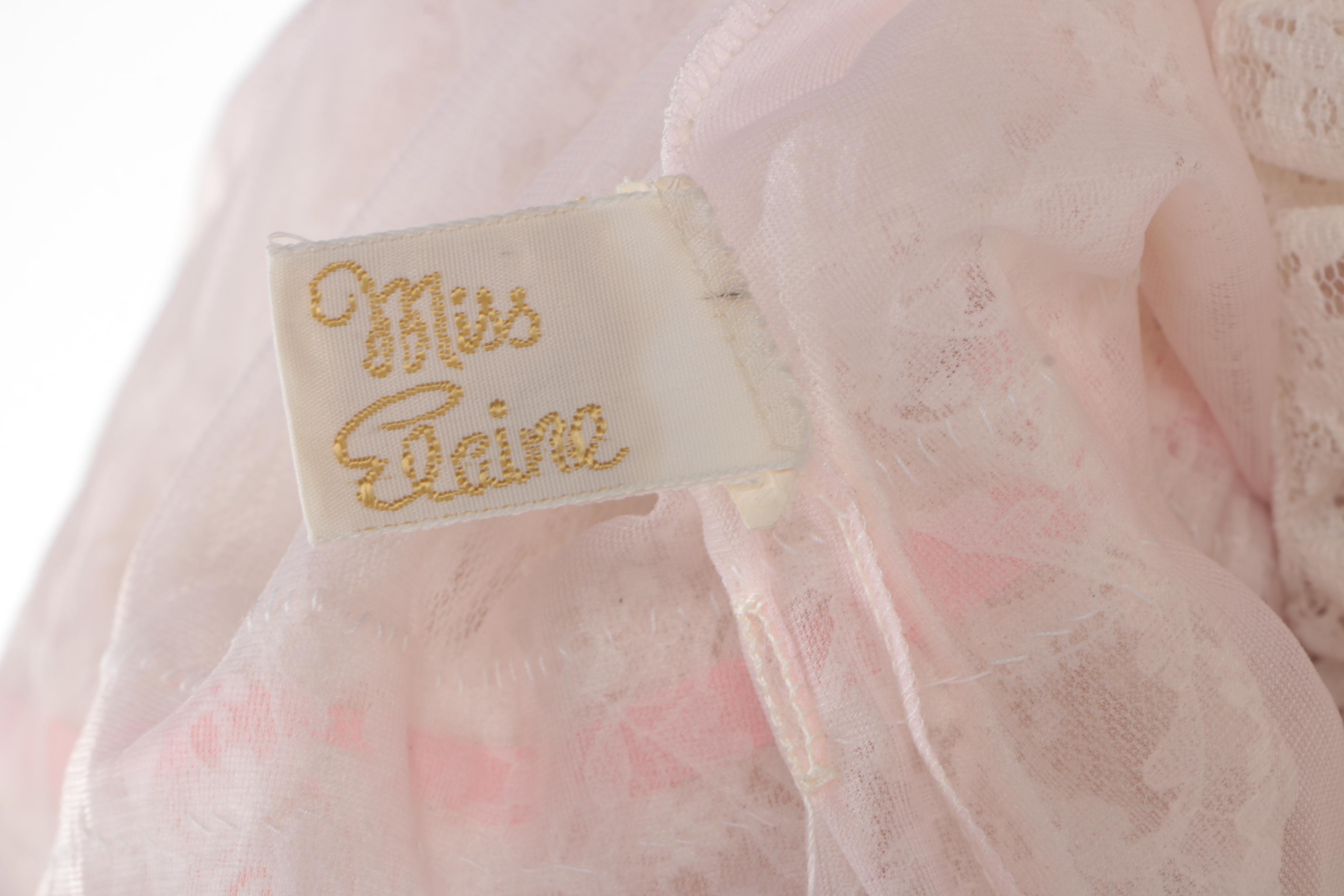 Lace Blouse, Lace Dress and Chinese Silk Robe