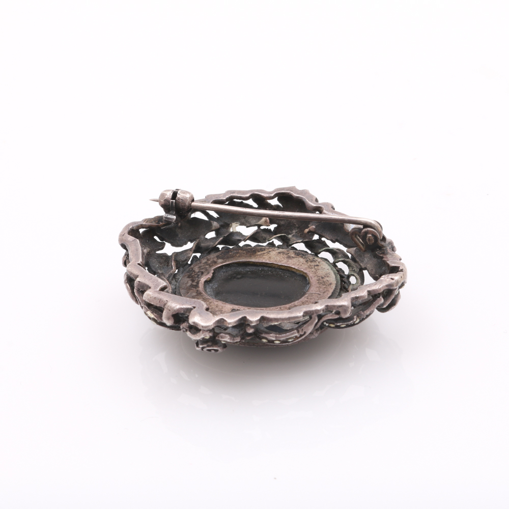 Sterling Silver Cultured Pearl and Onyx Jewelry