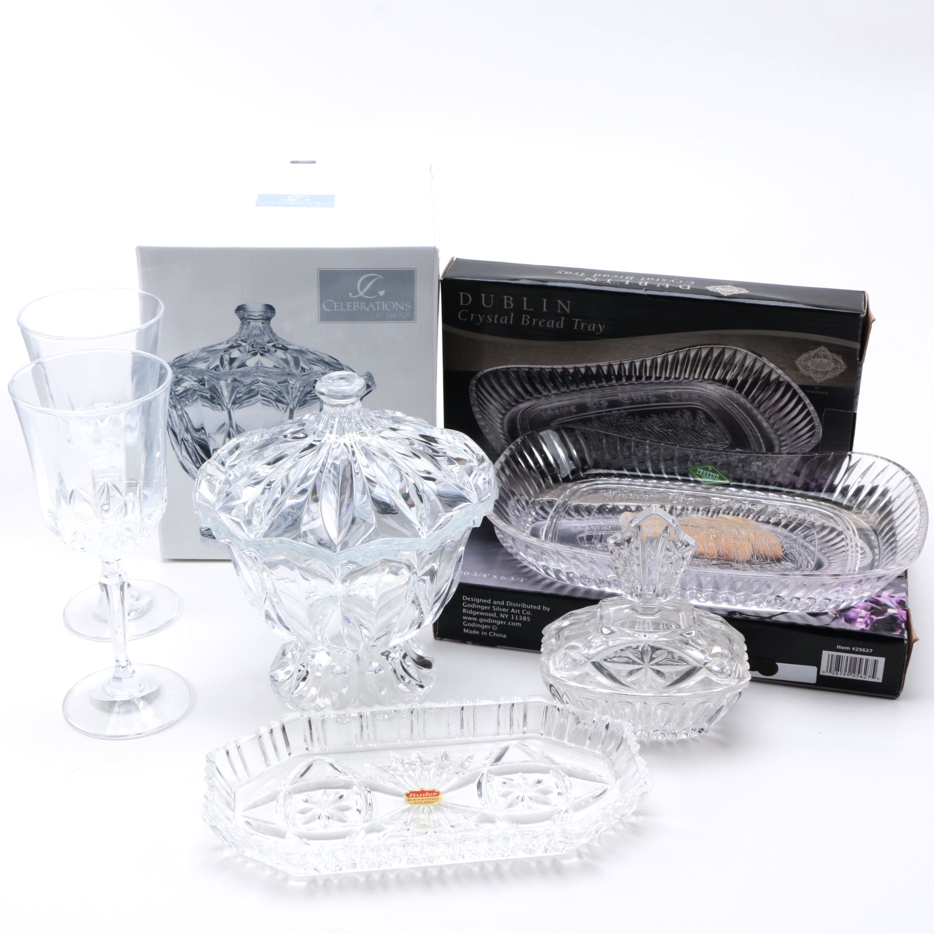 Shannon and Other Lead Crystal Tableware
