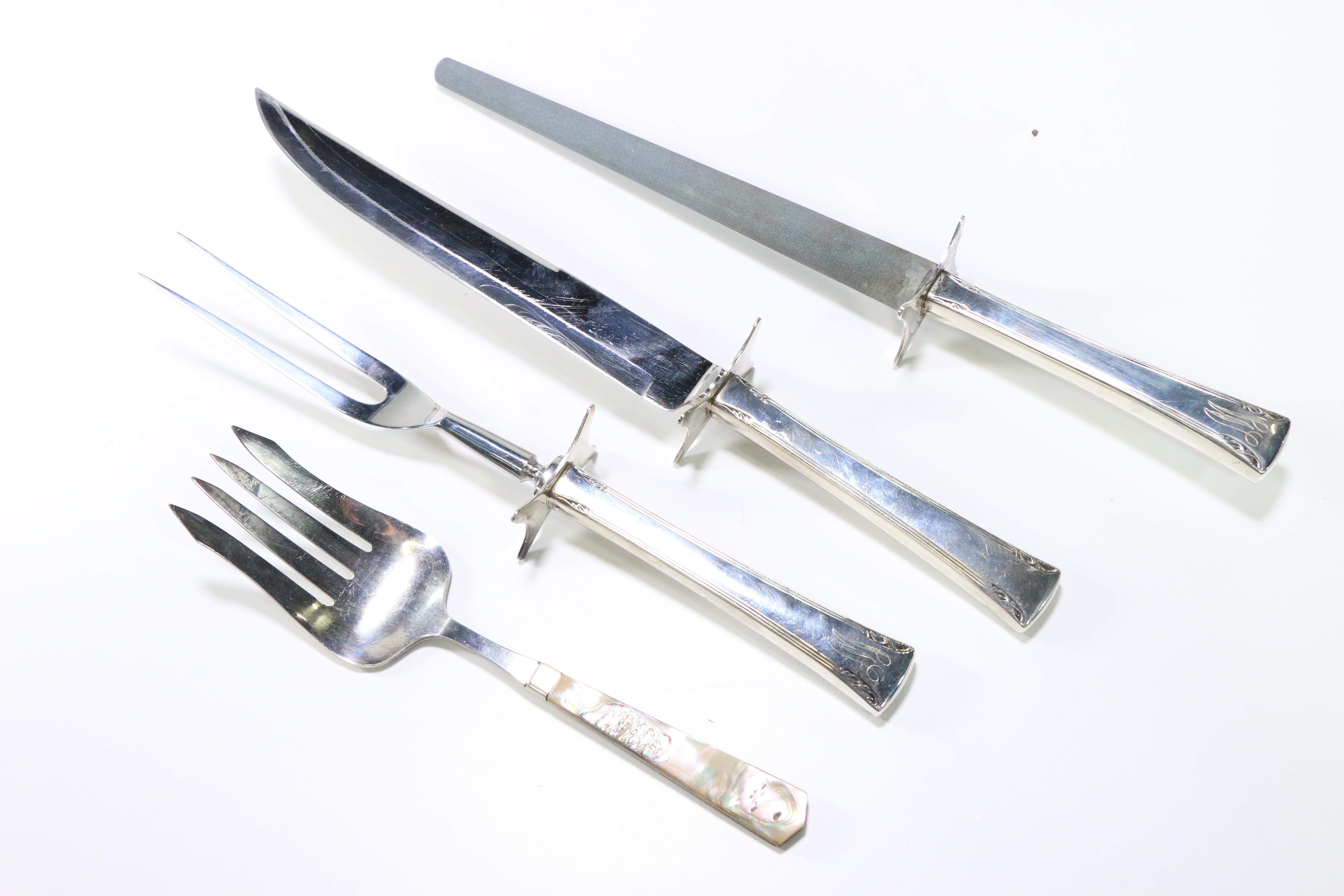 Rogers and International Silver Plated Tableware and Vanity Pieces