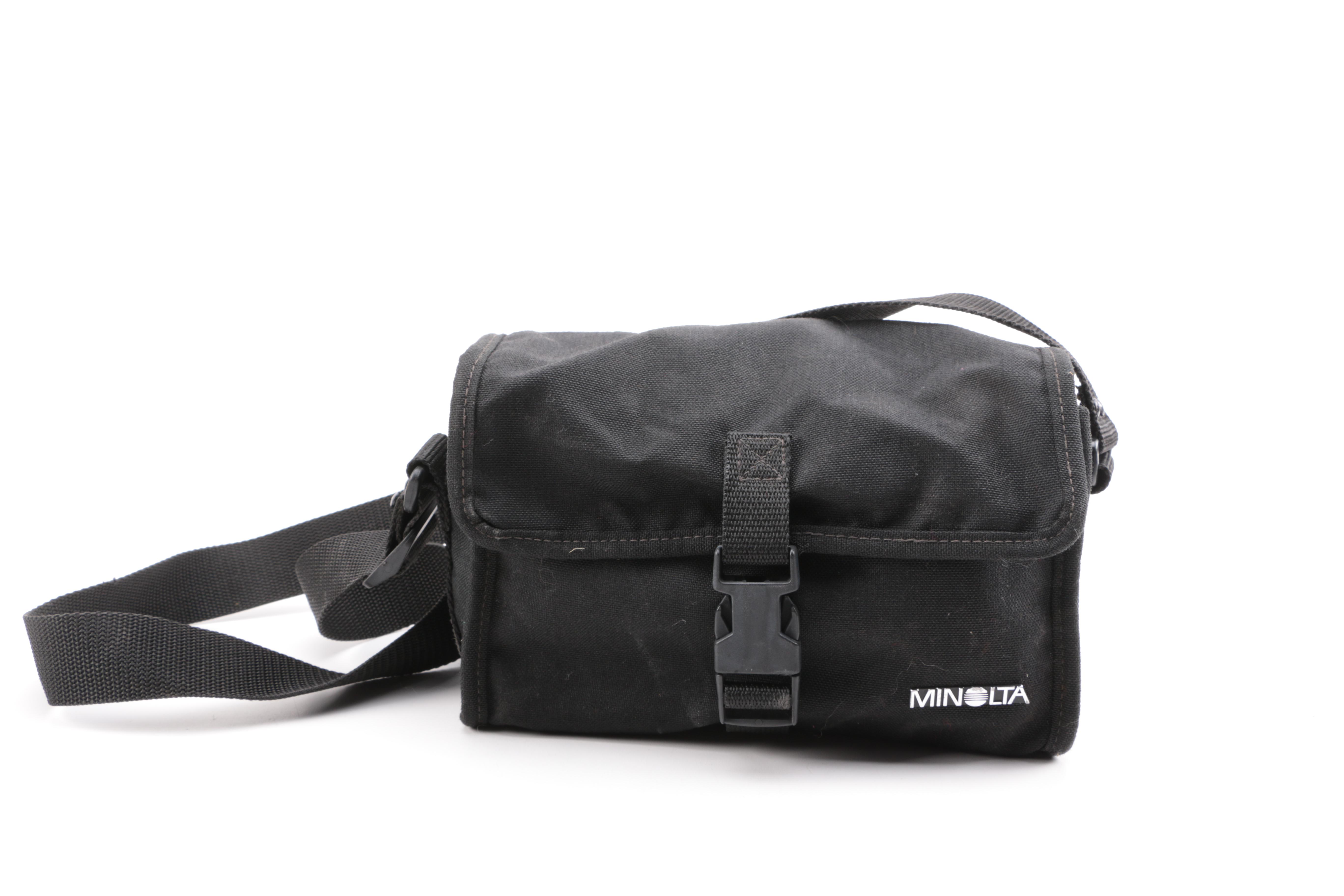 Keystone Video Camera and Minolta SR-T Camera with Accessories