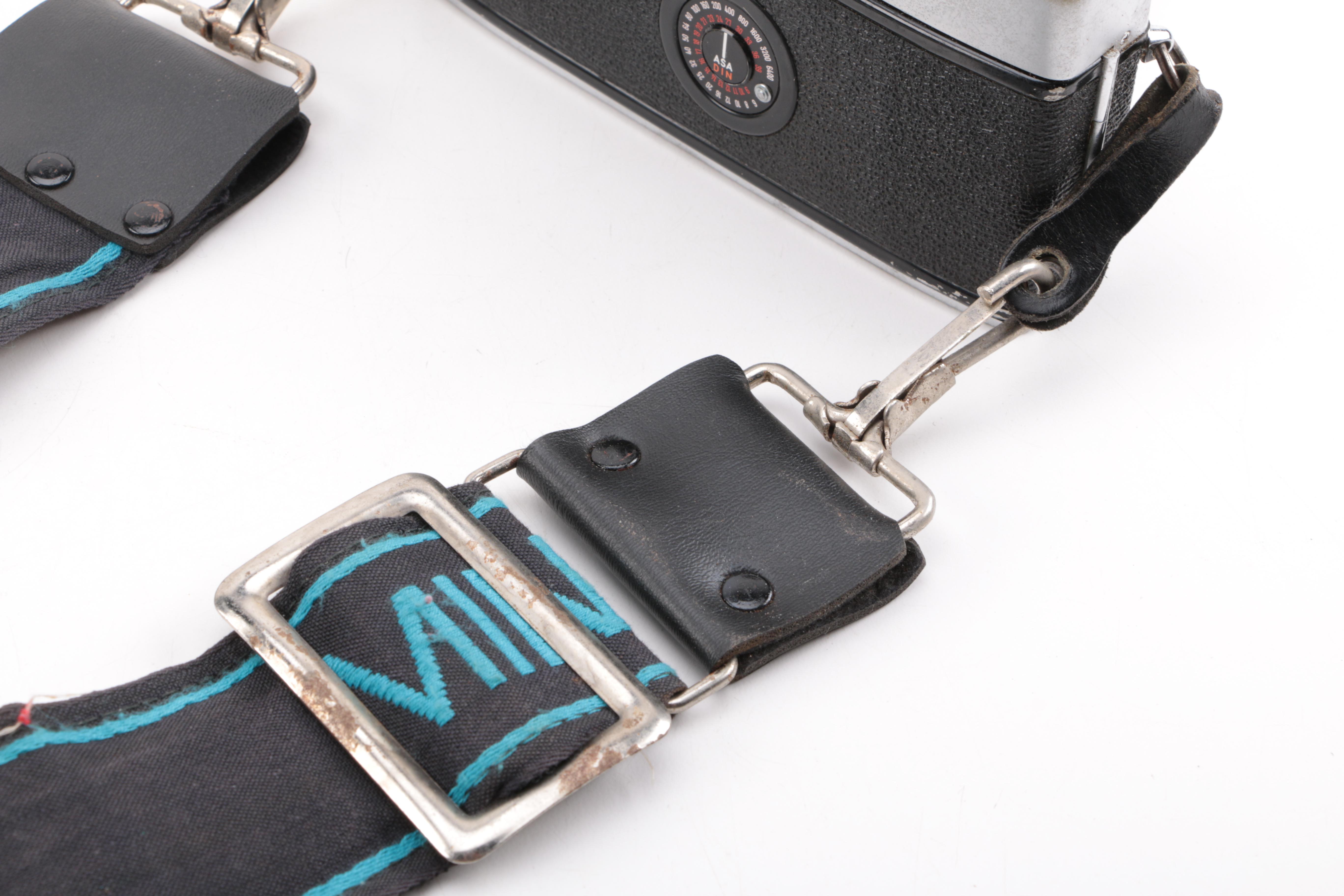 Keystone Video Camera and Minolta SR-T Camera with Accessories