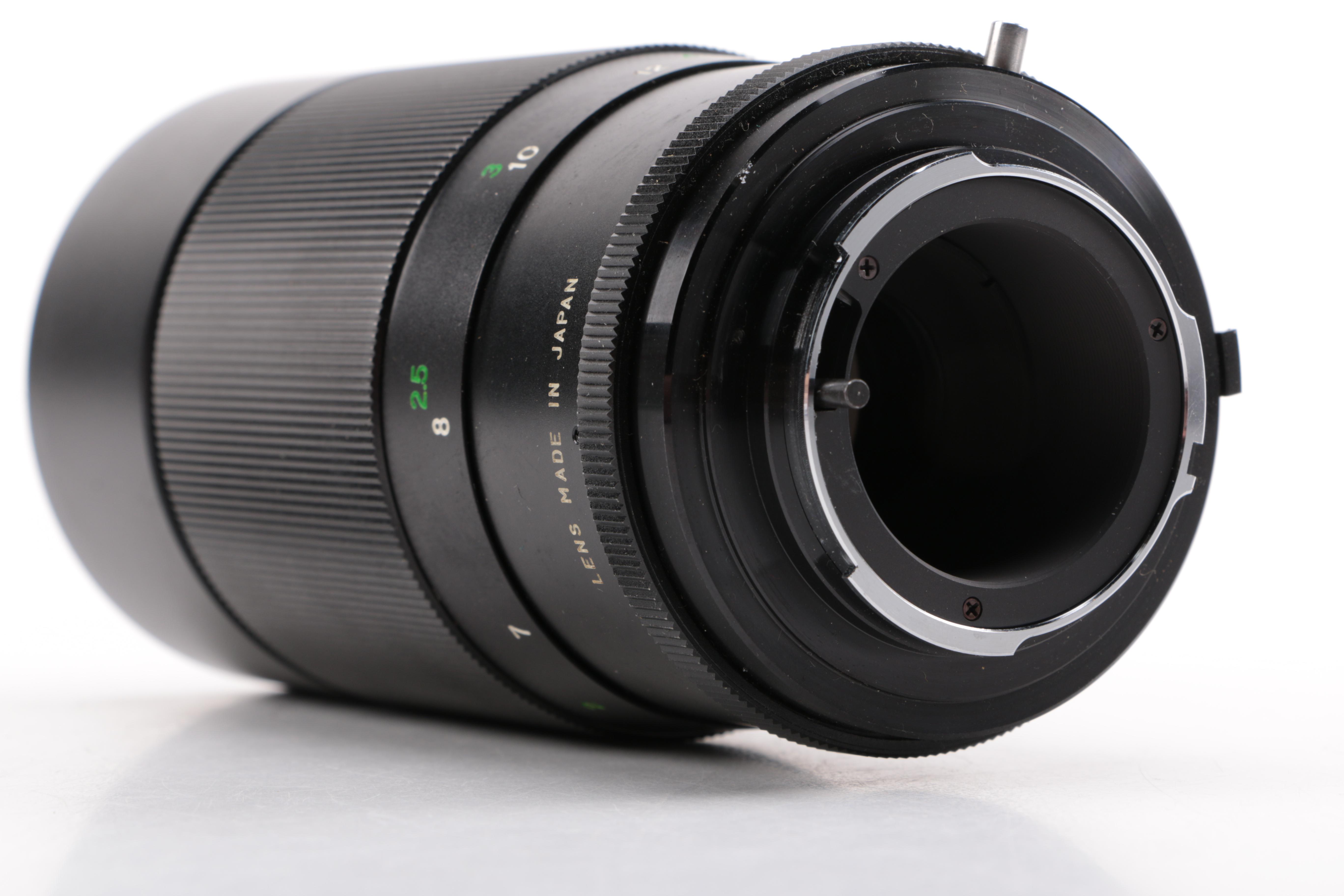 Keystone Video Camera and Minolta SR-T Camera with Accessories