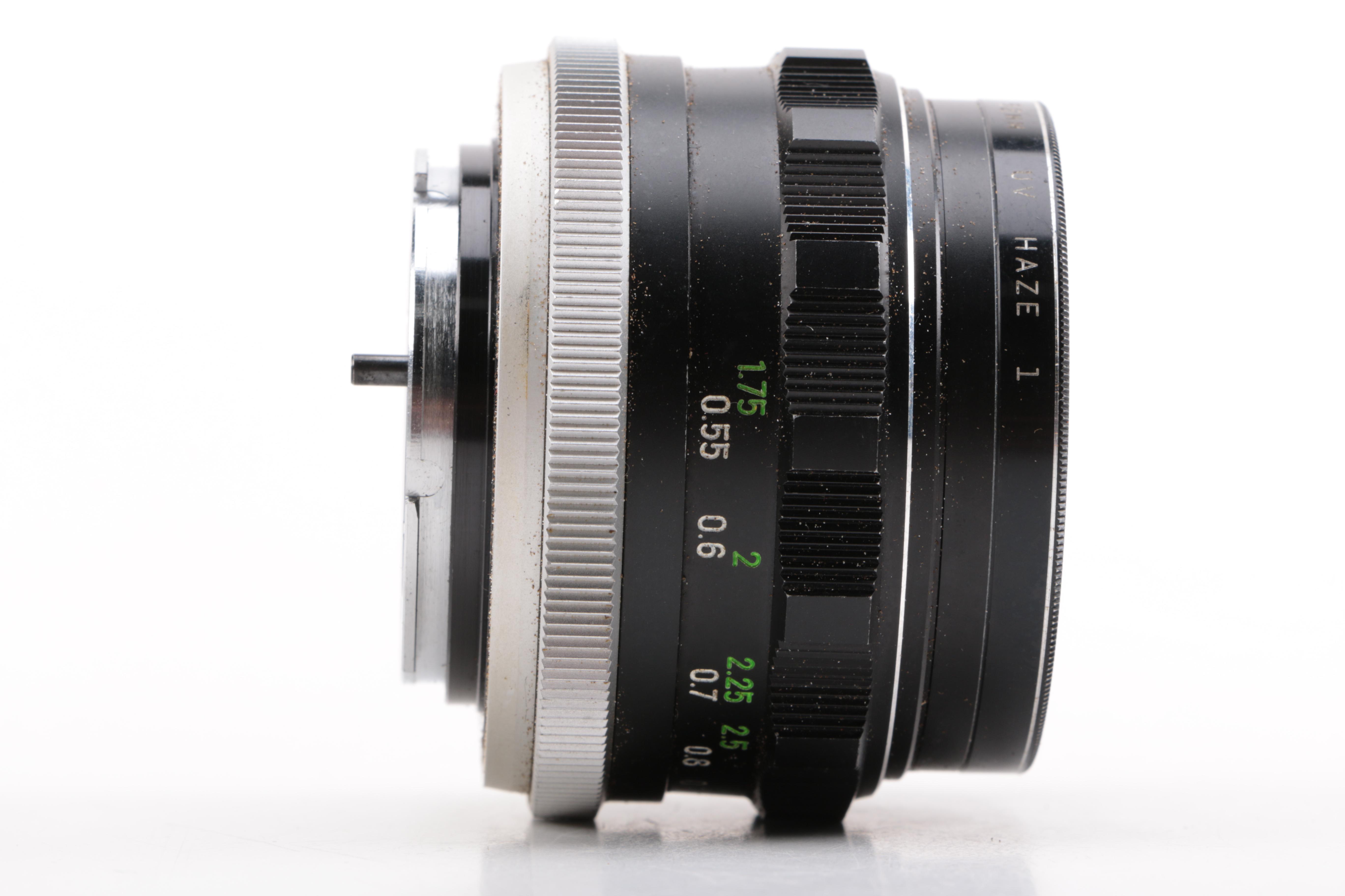 Keystone Video Camera and Minolta SR-T Camera with Accessories