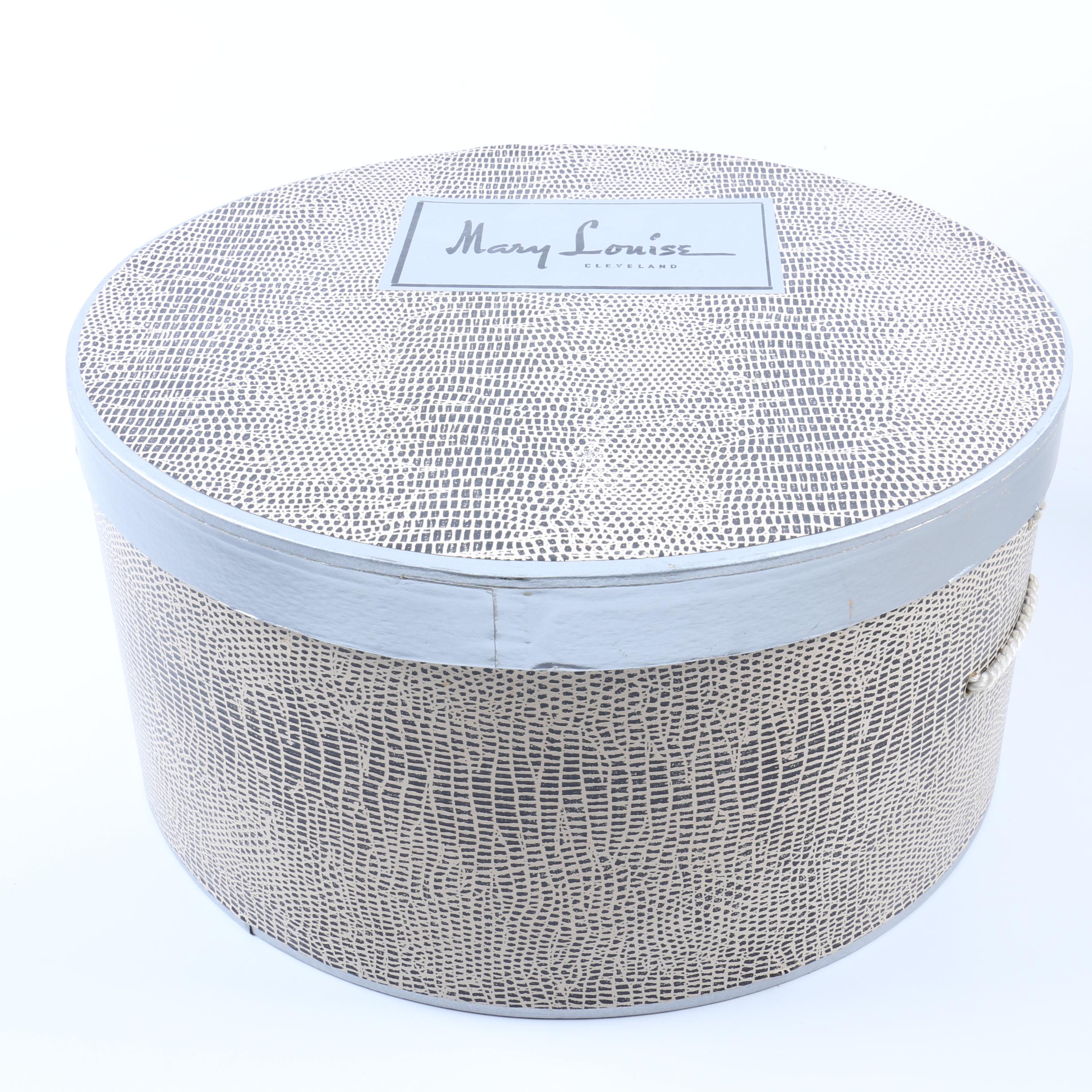 Vintage Hats and Hatboxes Including Lilly Daché