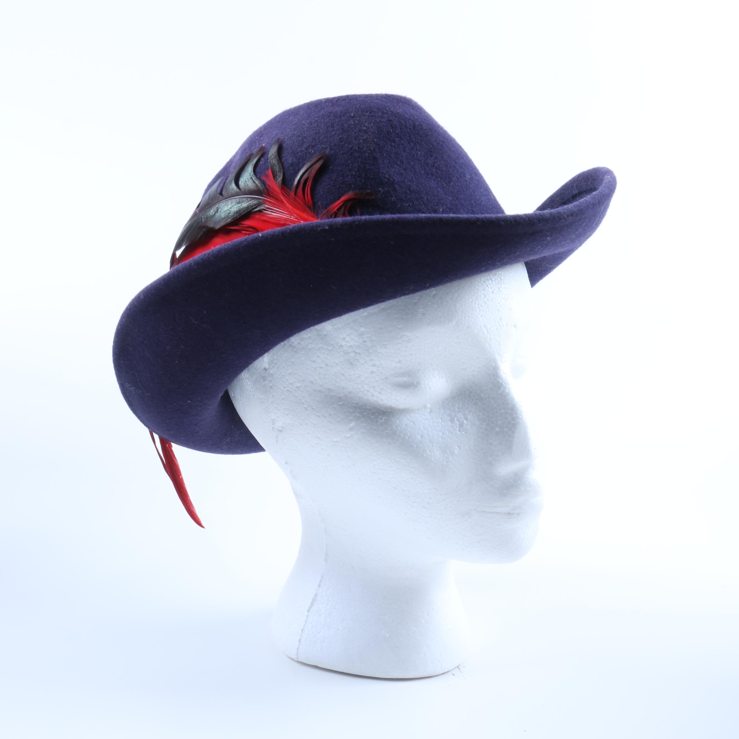 Vintage Hats and Hatboxes Including Lilly Daché