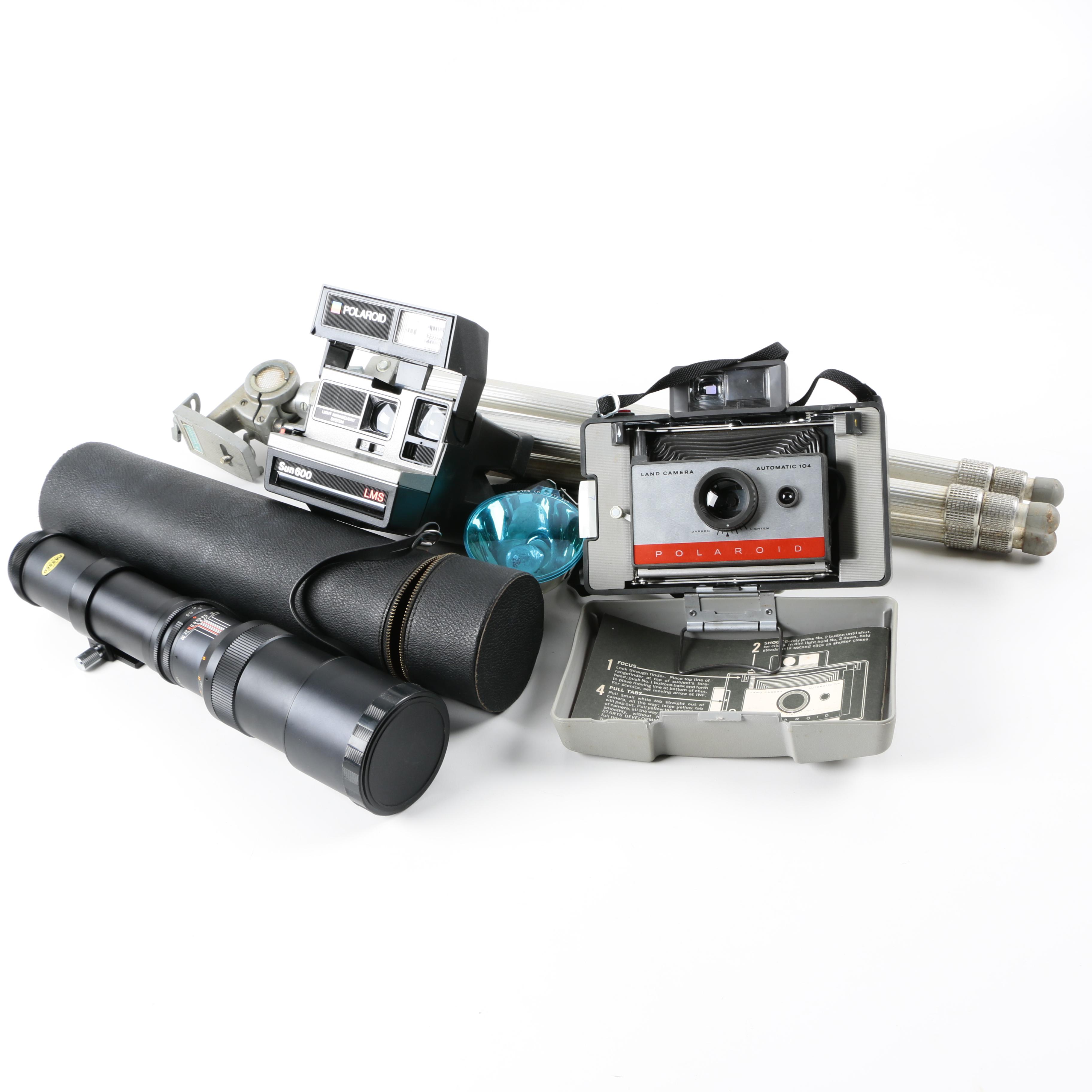 Two Cameras with Accessories