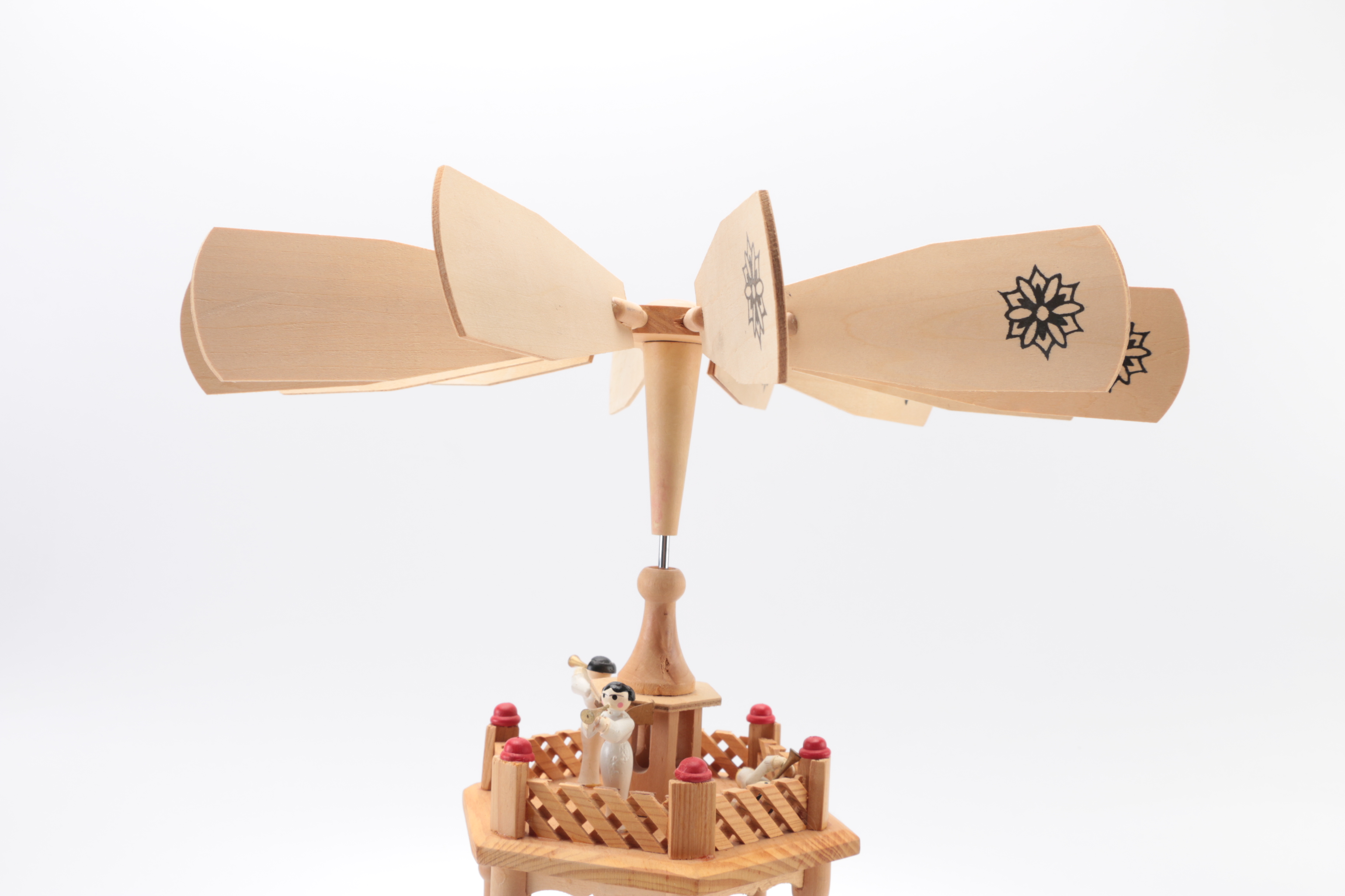 German Nativity Christmas Pyramid Carousel