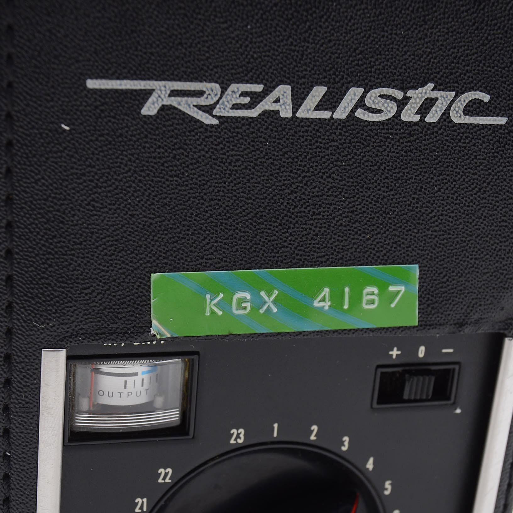 Vintage Realistic CB Transceiver