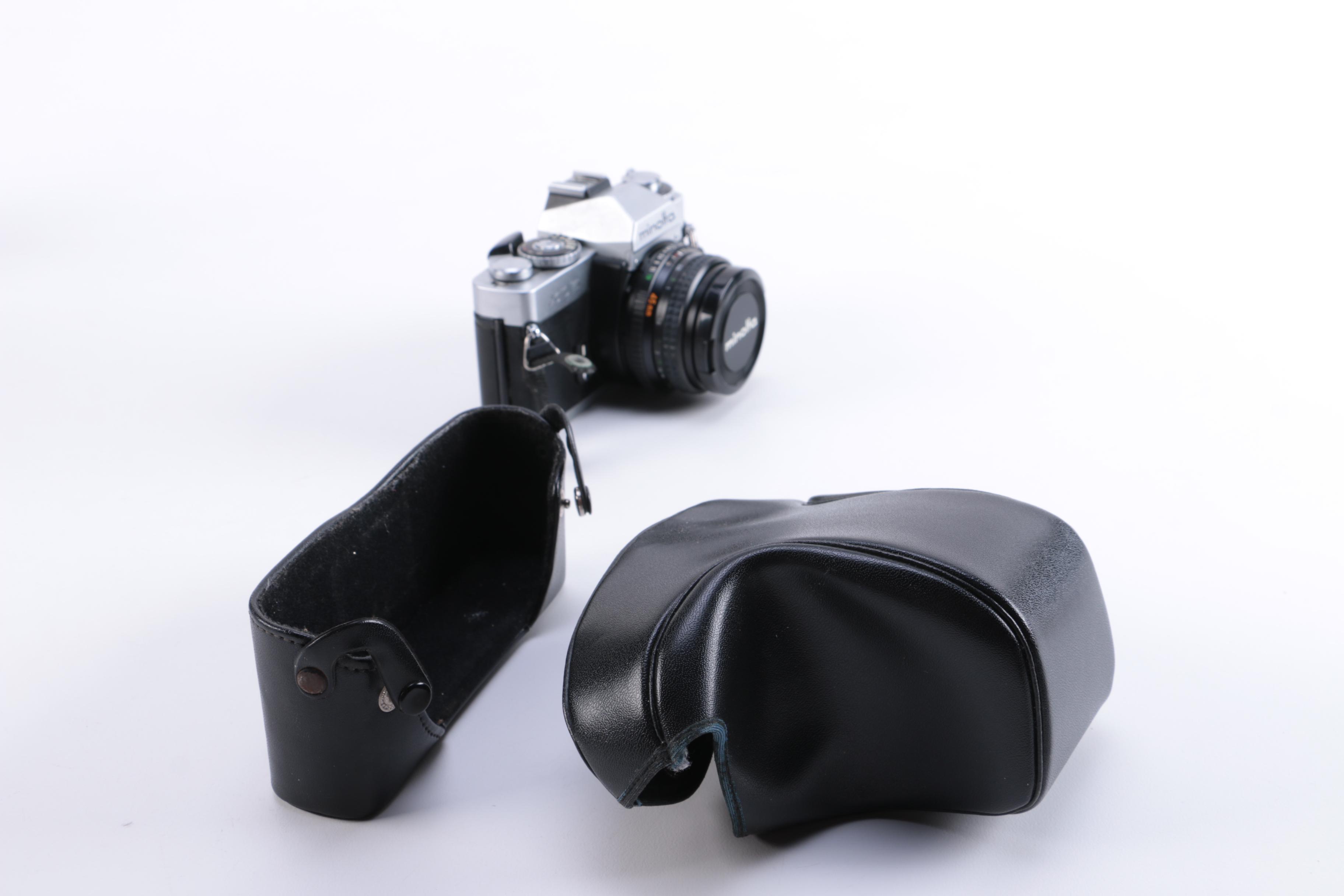 Minolta XD-5 Camera with Accessories