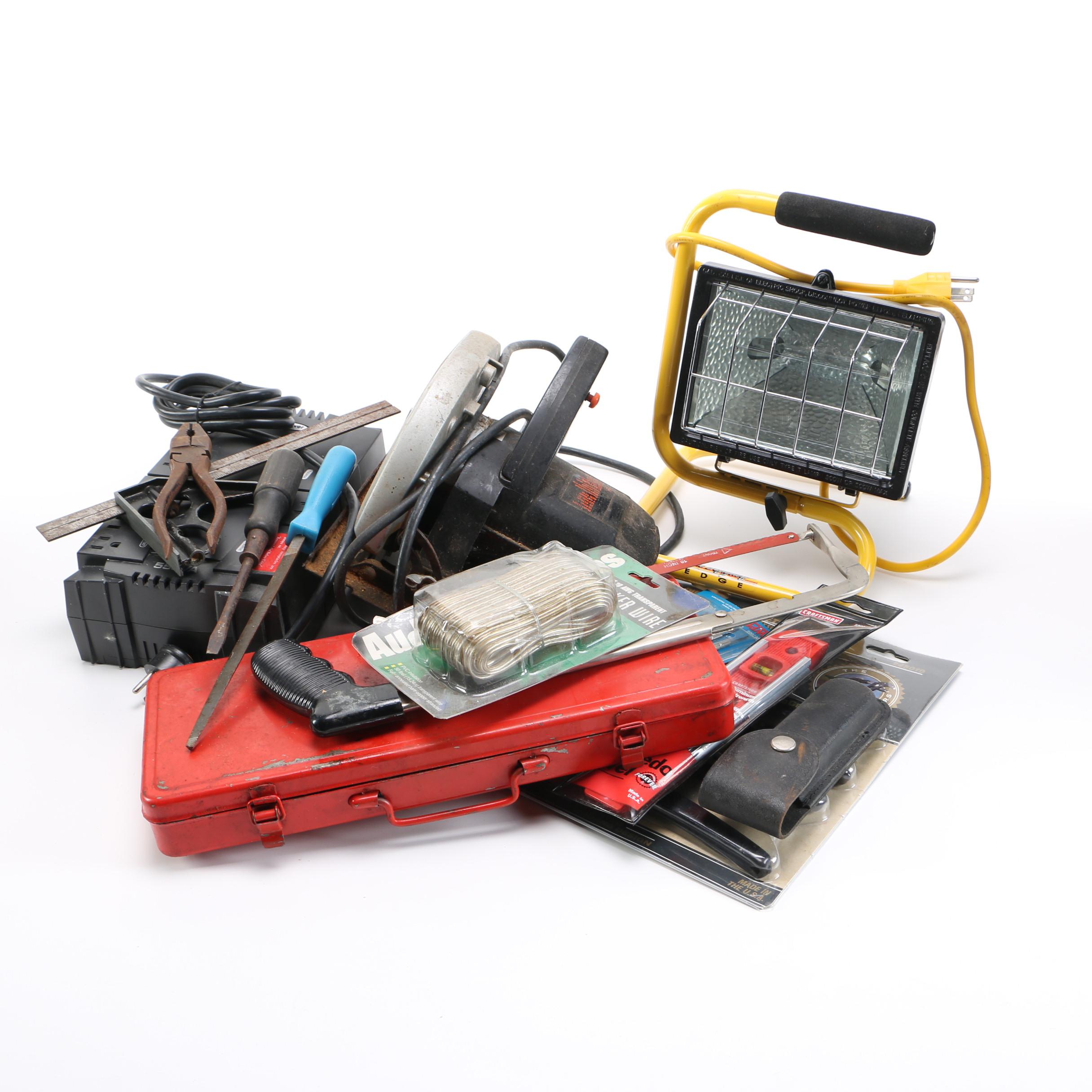 Assorted Tools and Worklight