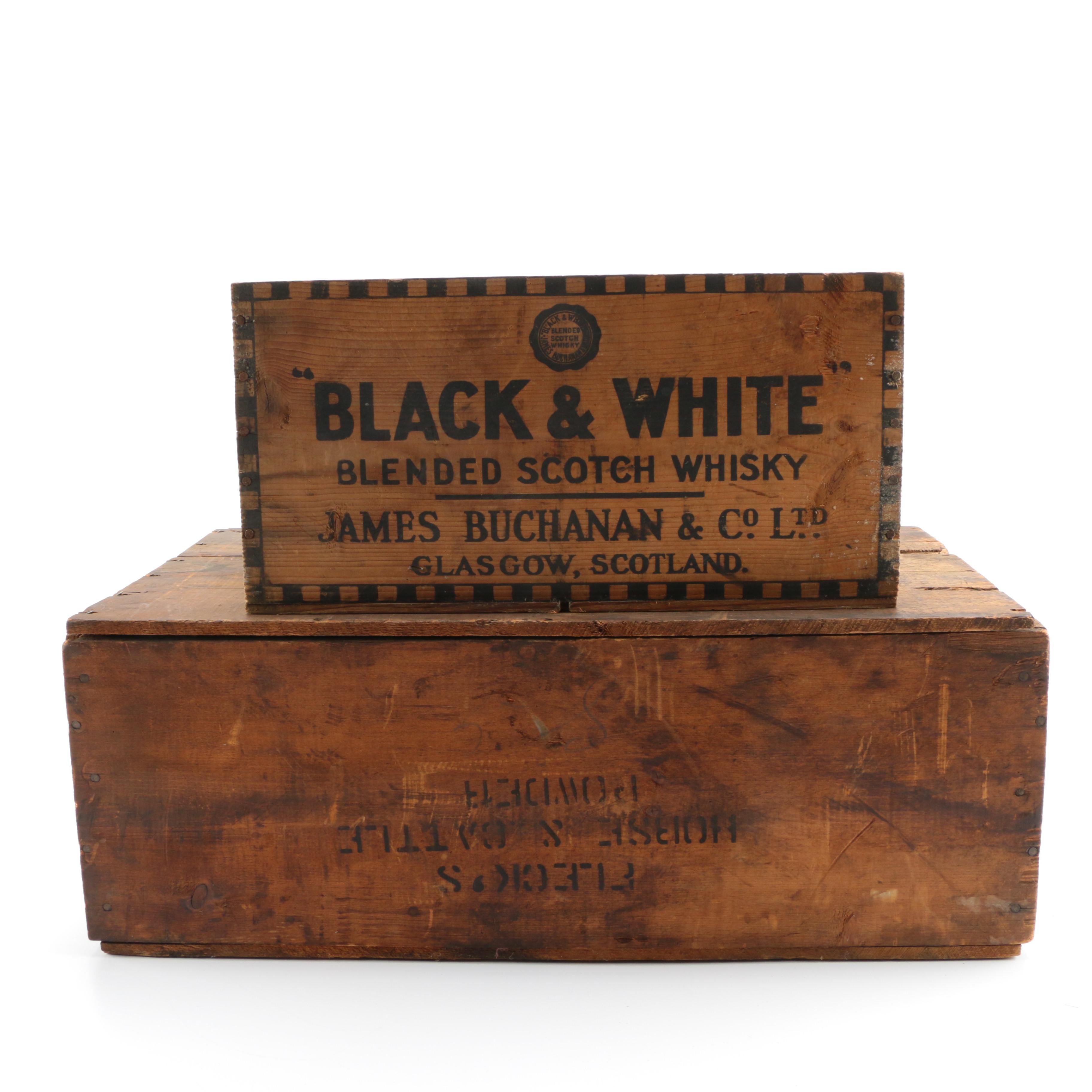 Antique and Vintage Shipping Crates