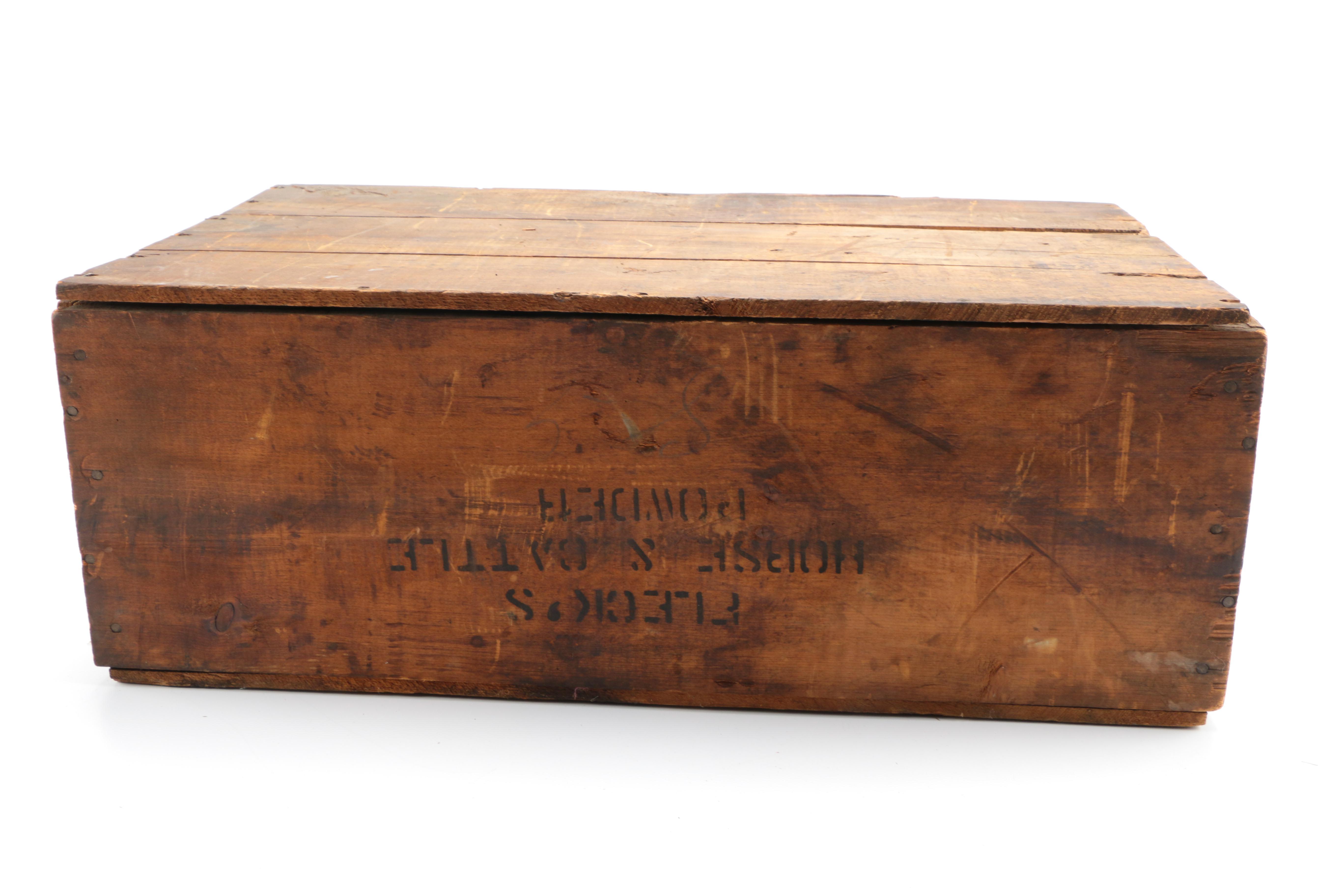 Antique and Vintage Shipping Crates