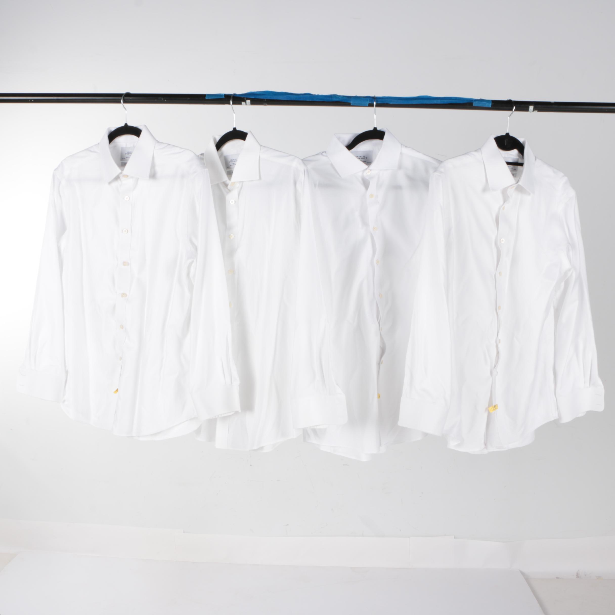Collection of Charles Tyrwhitt Dress Shirts