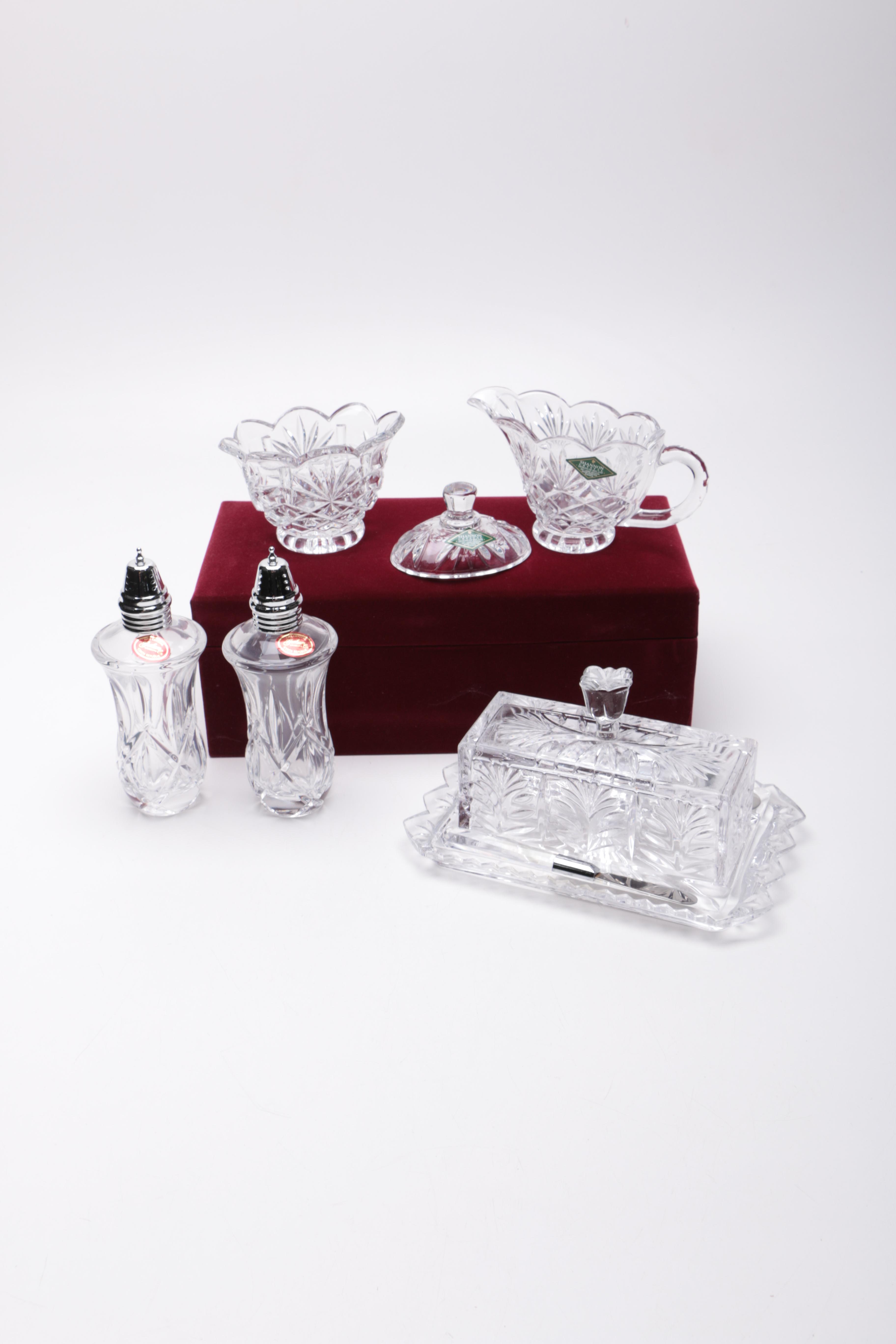 Crystal Tableware Featuring Shannon and Gorham
