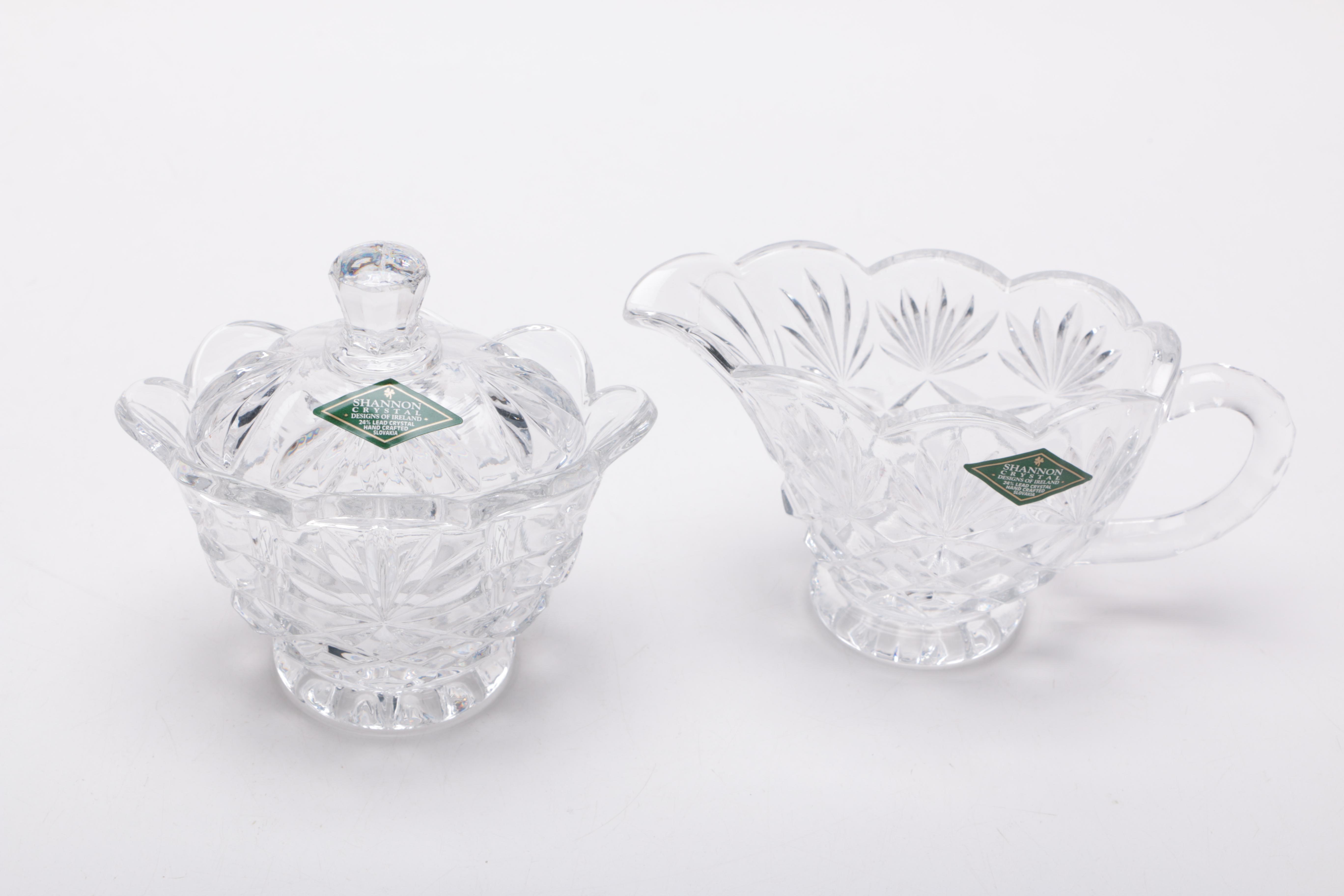 Crystal Tableware Featuring Shannon and Gorham
