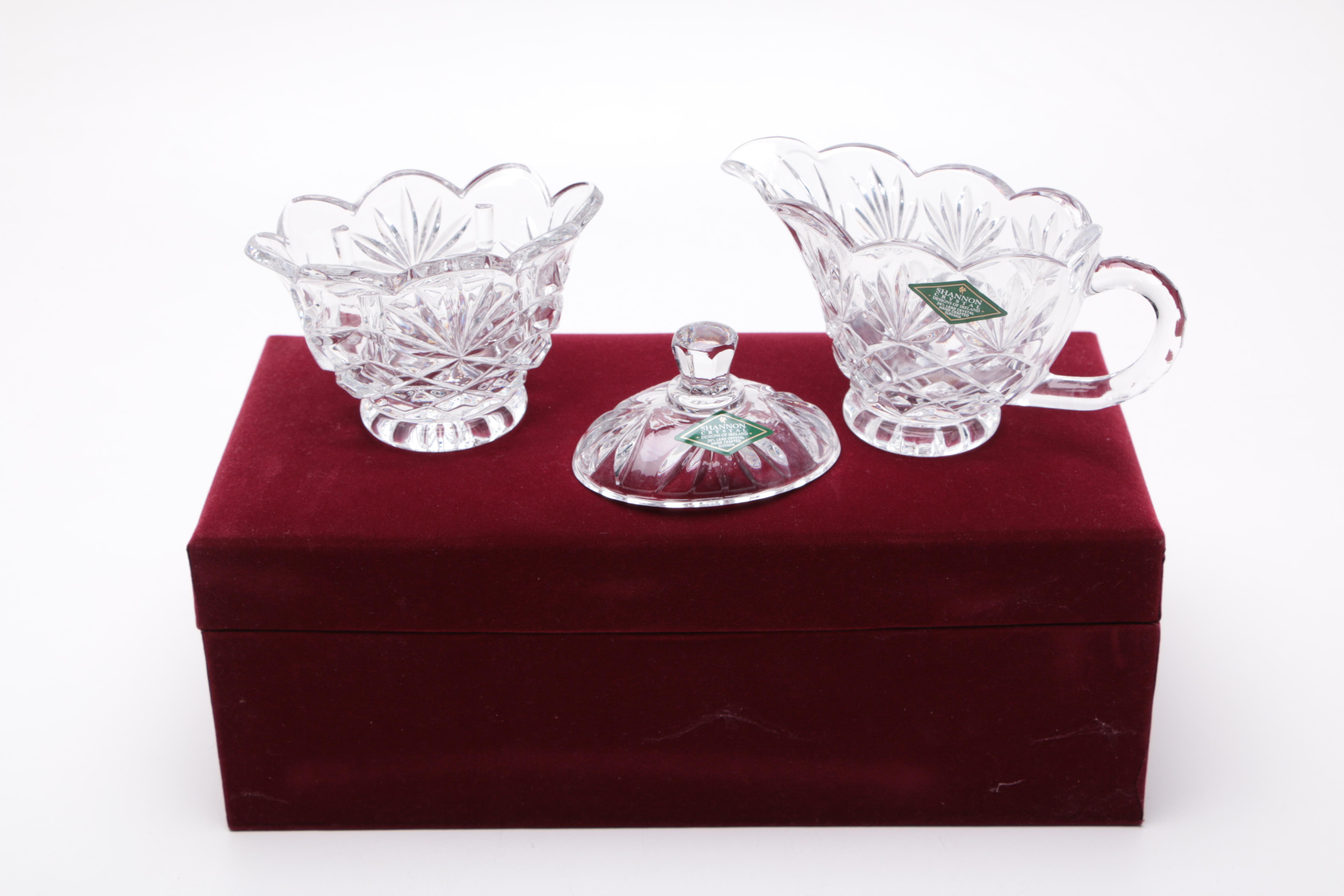 Crystal Tableware Featuring Shannon and Gorham