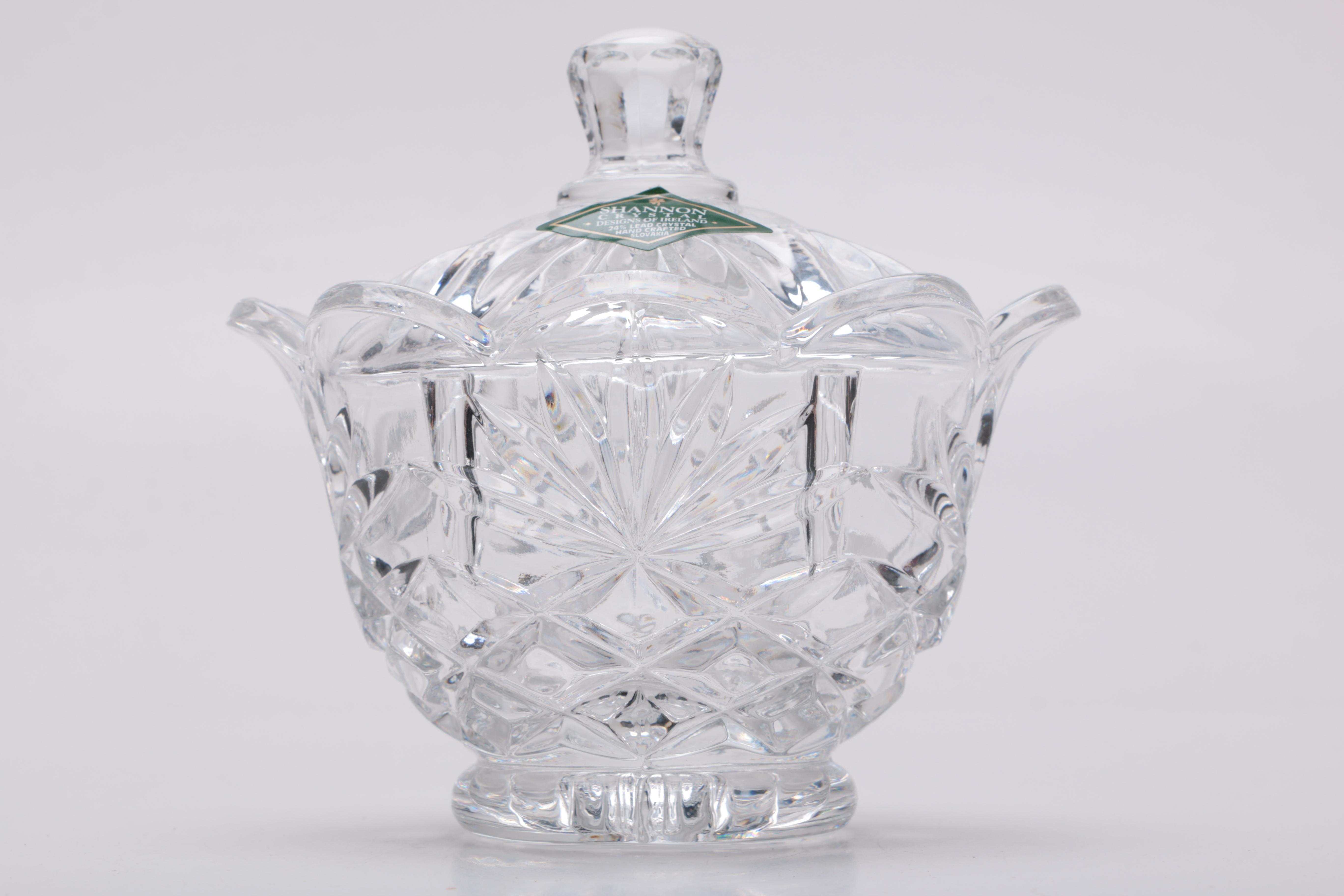 Crystal Tableware Featuring Shannon and Gorham