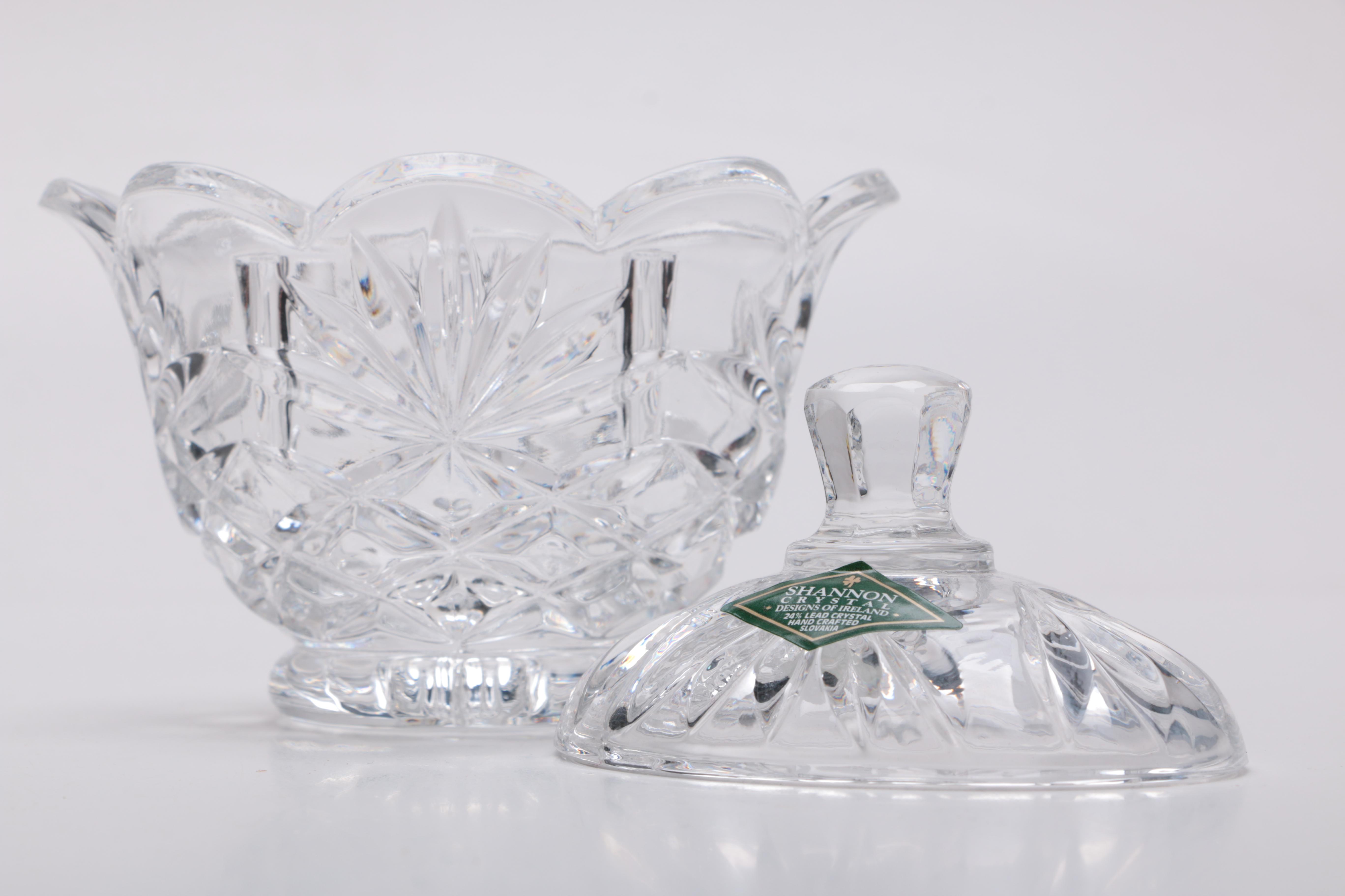 Crystal Tableware Featuring Shannon and Gorham