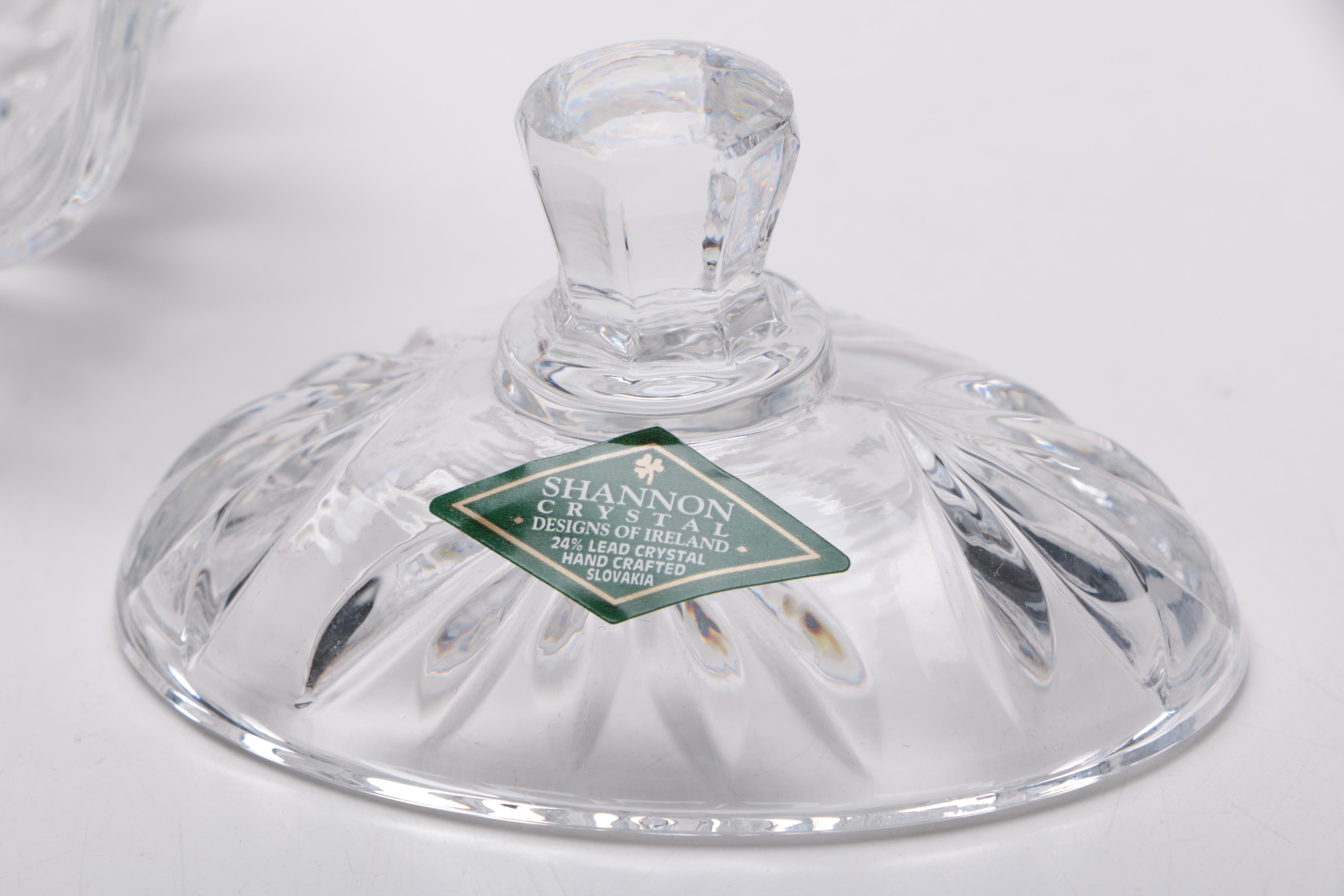 Crystal Tableware Featuring Shannon and Gorham