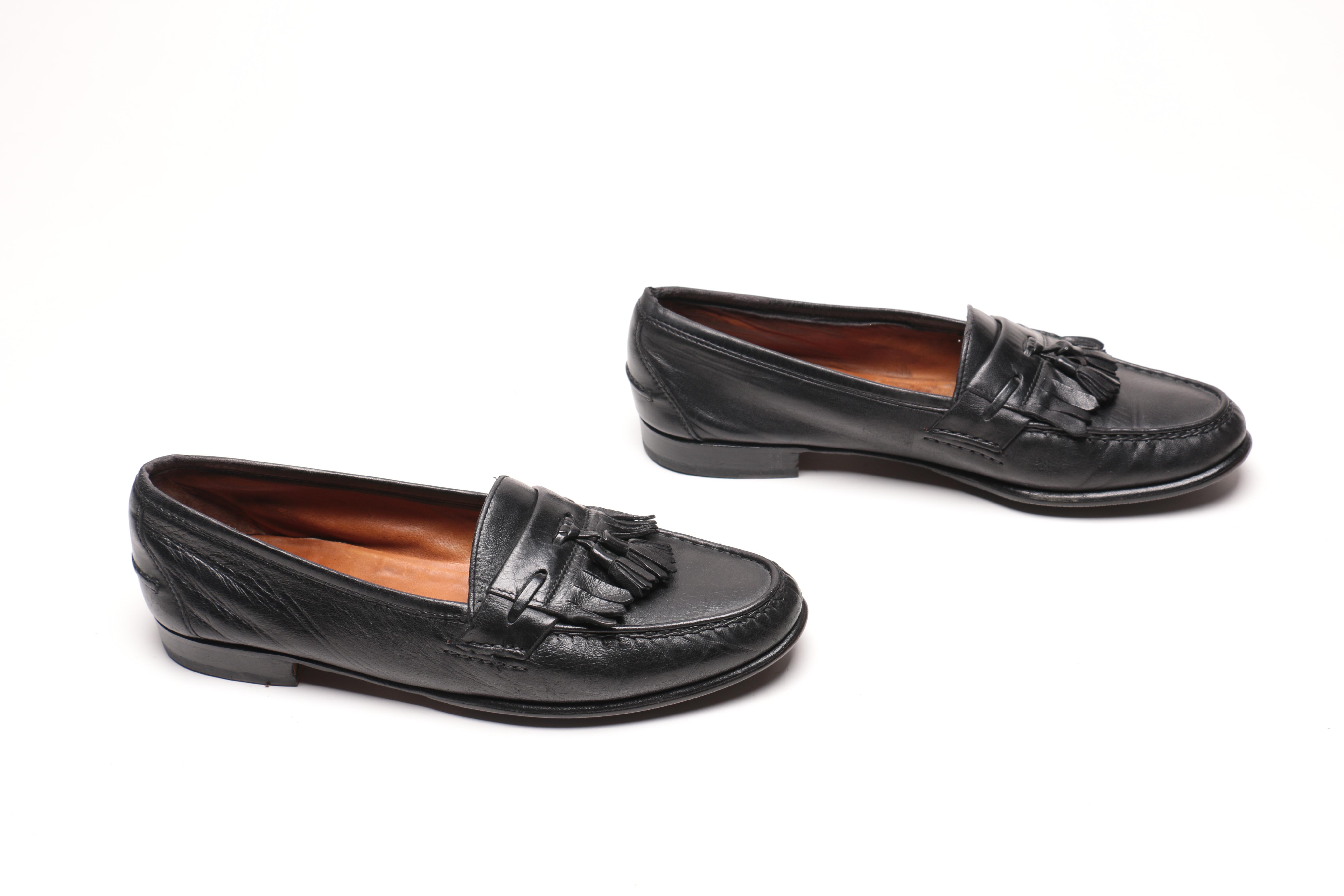 Men's Salvatore Ferragamo Black Leather Shoes