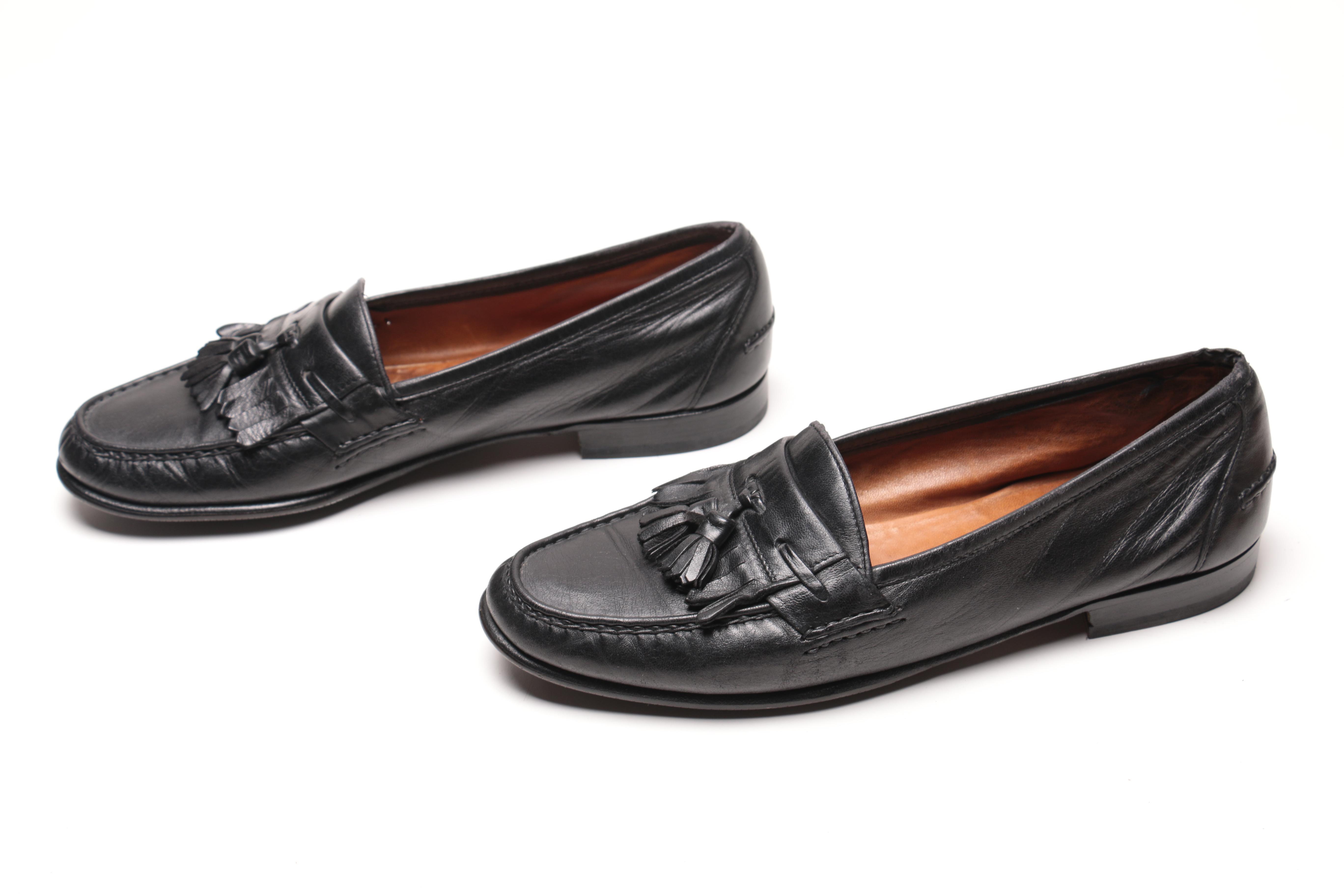 Men's Salvatore Ferragamo Black Leather Shoes