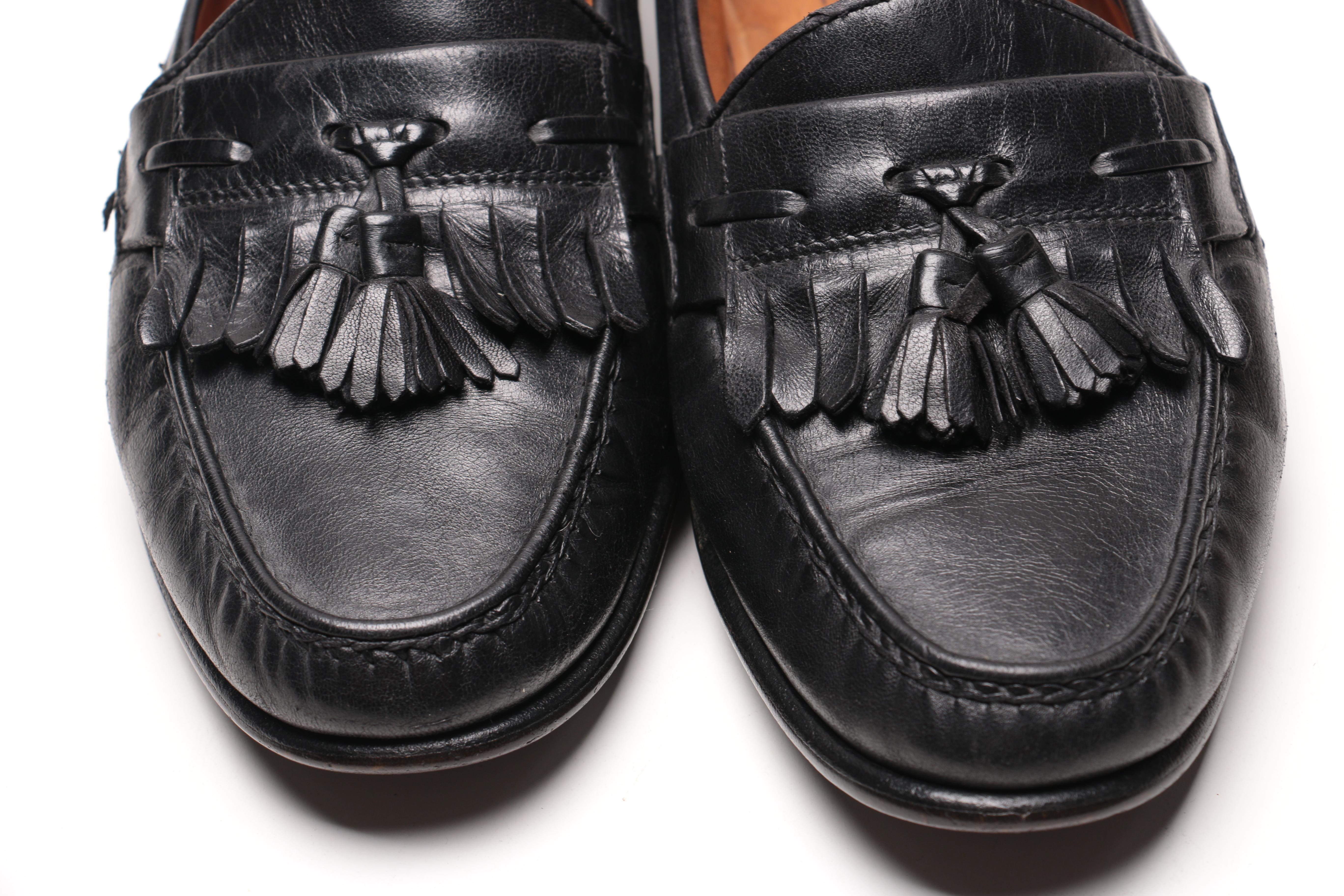 Men's Salvatore Ferragamo Black Leather Shoes