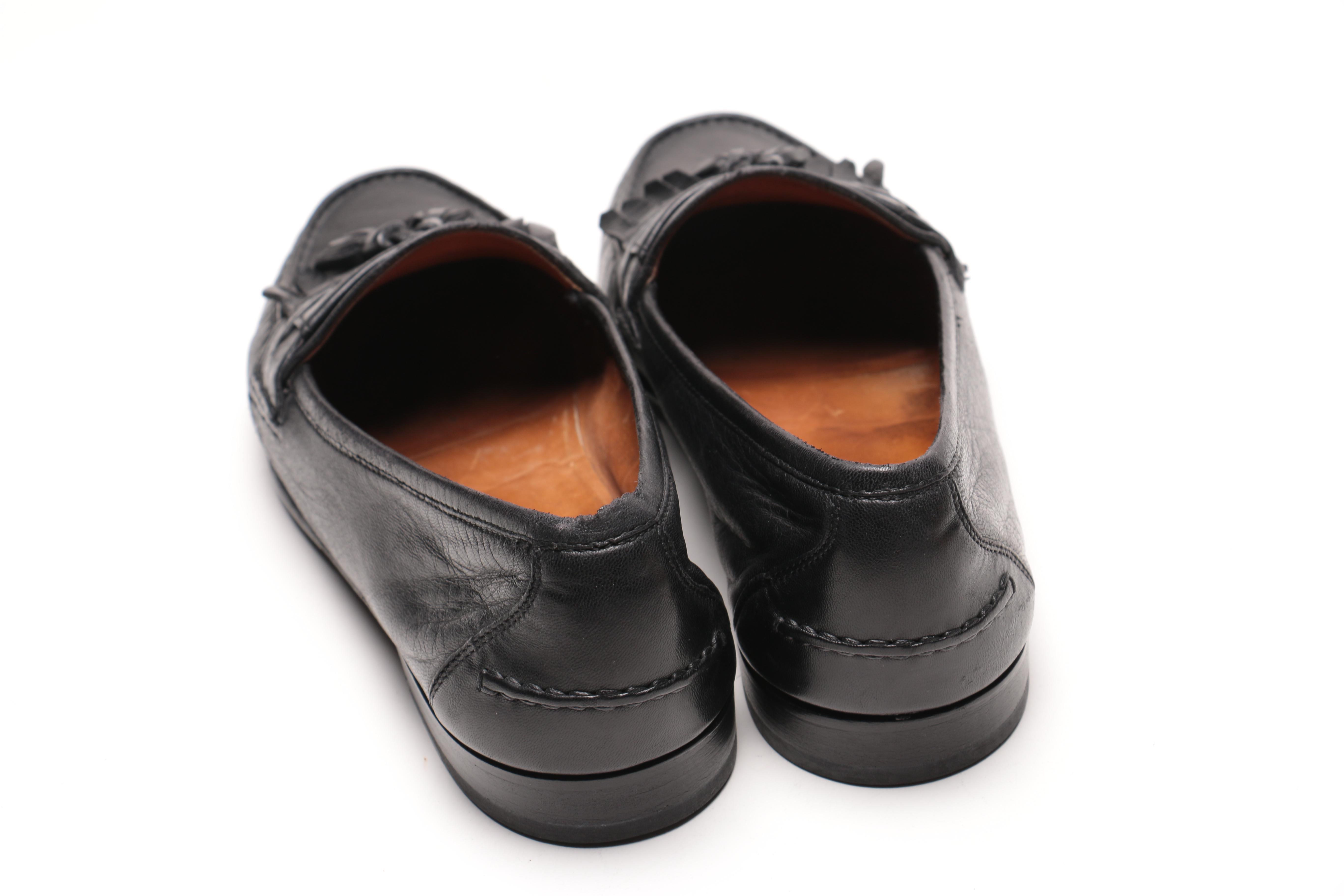 Men's Salvatore Ferragamo Black Leather Shoes