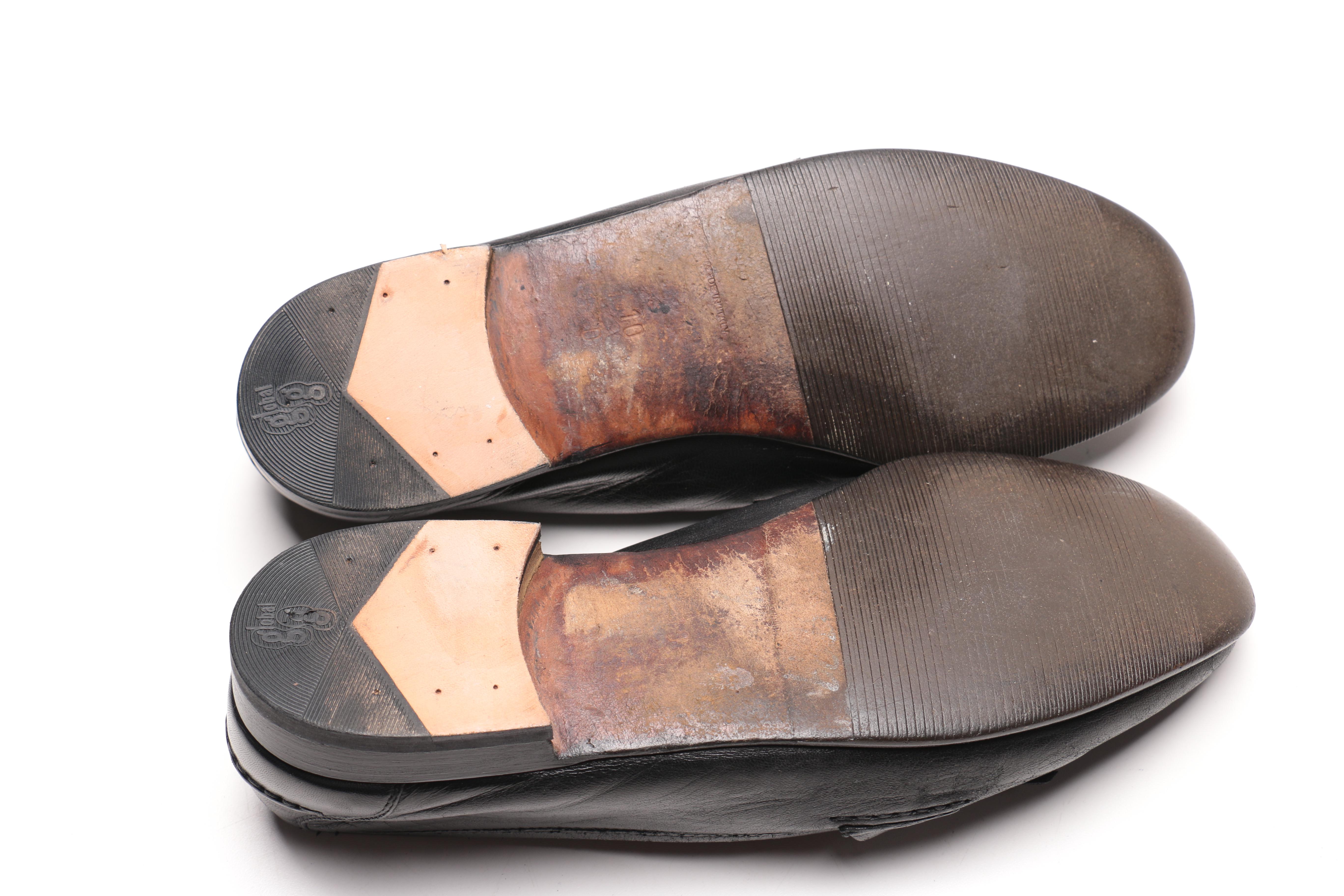 Men's Salvatore Ferragamo Black Leather Shoes