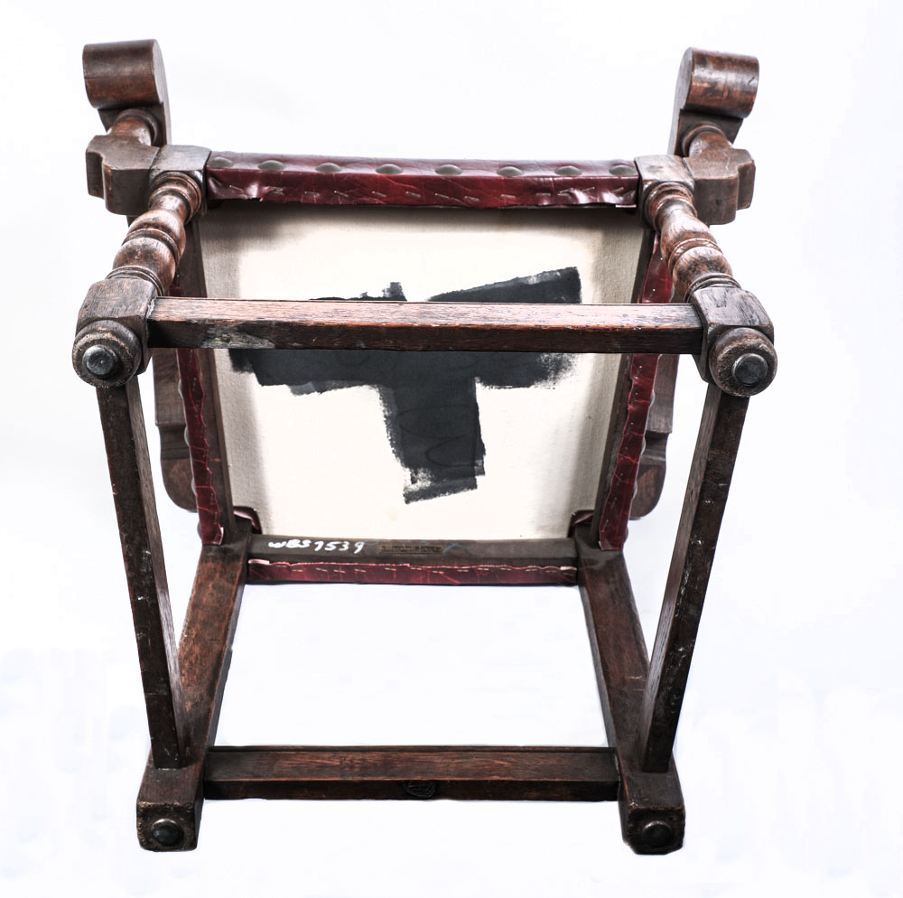 Marshall Laird Red Leather Chair