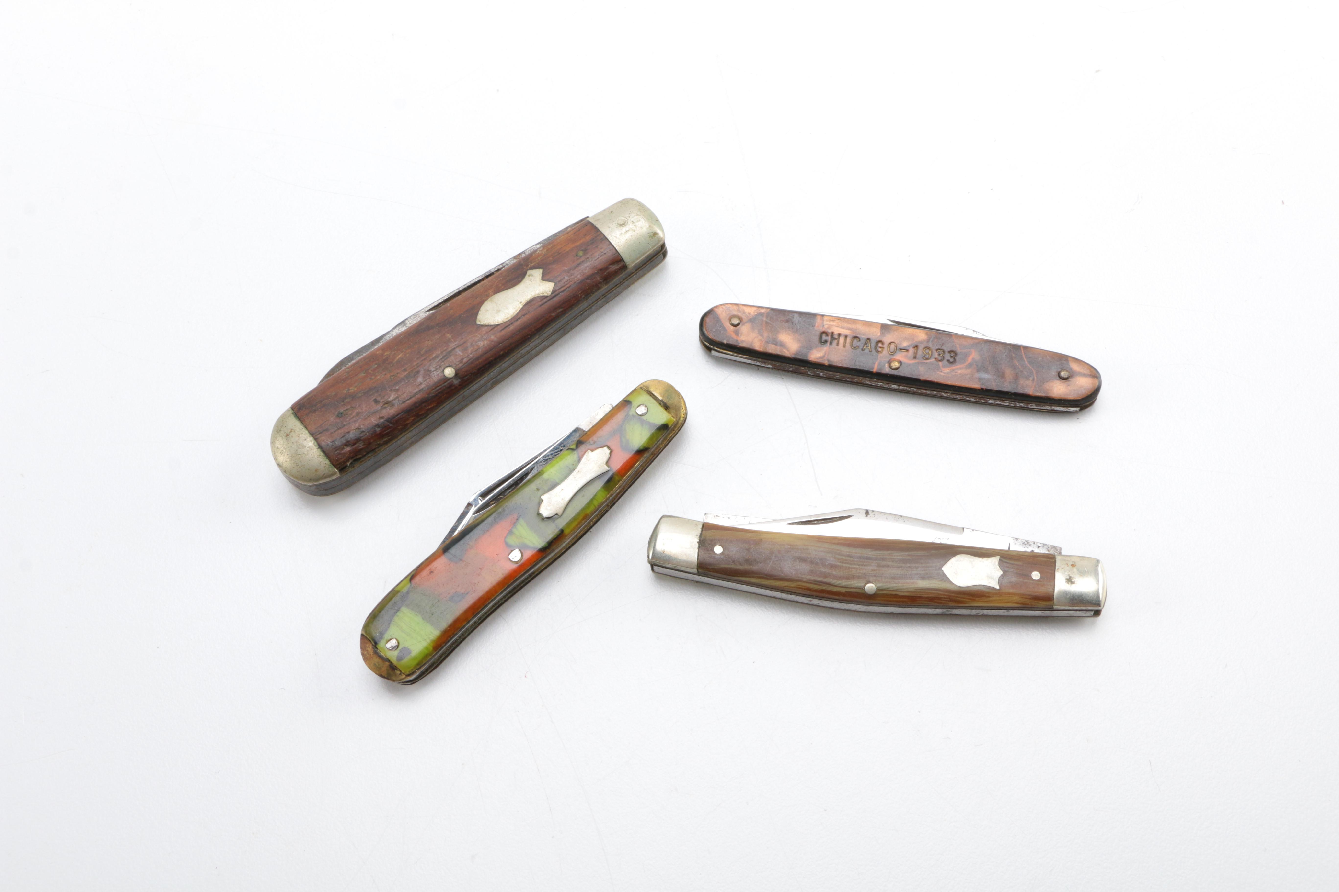 Generous Assortment of Pocket Knives