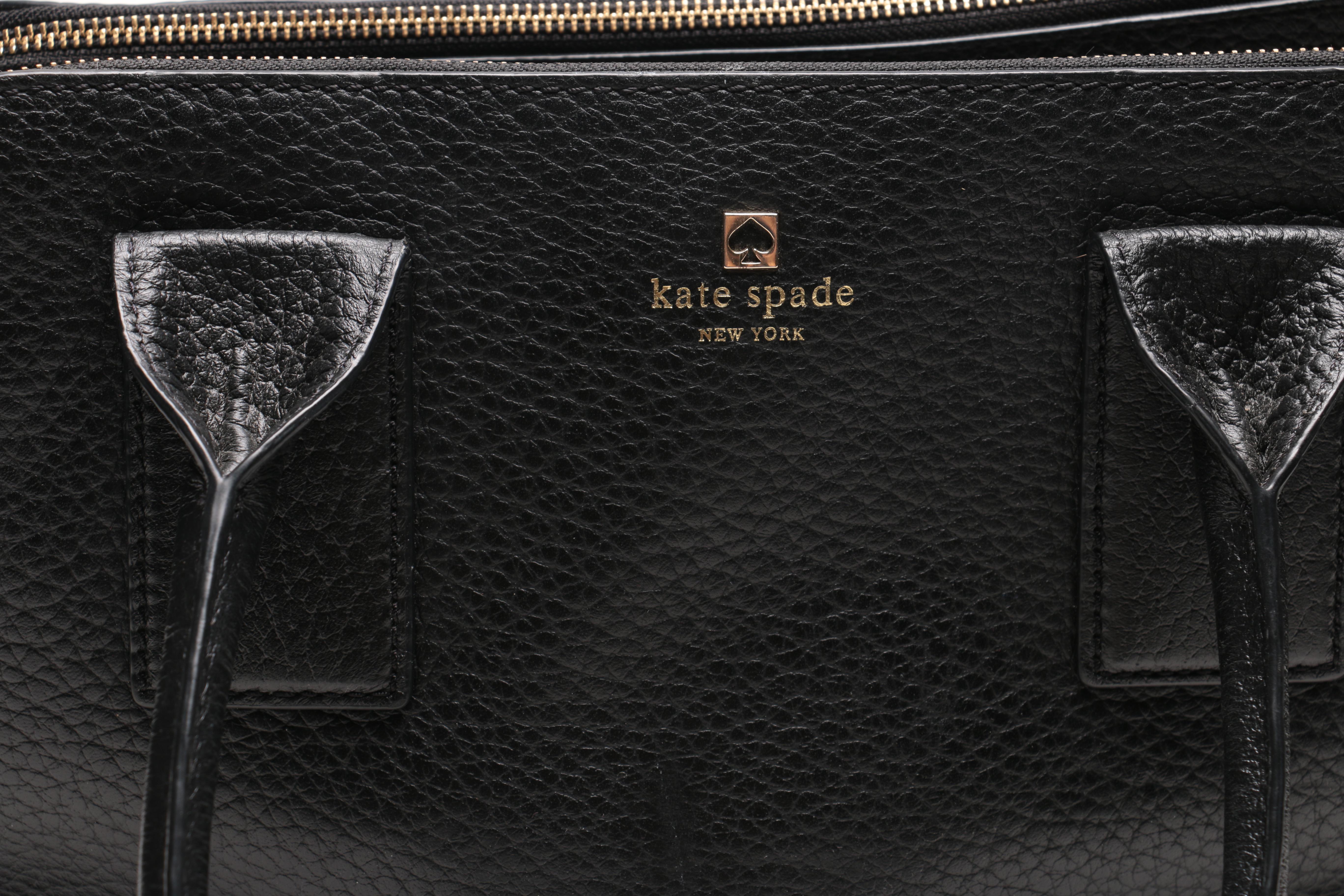 Kate Spade Shoulder Bag with Striped Lining