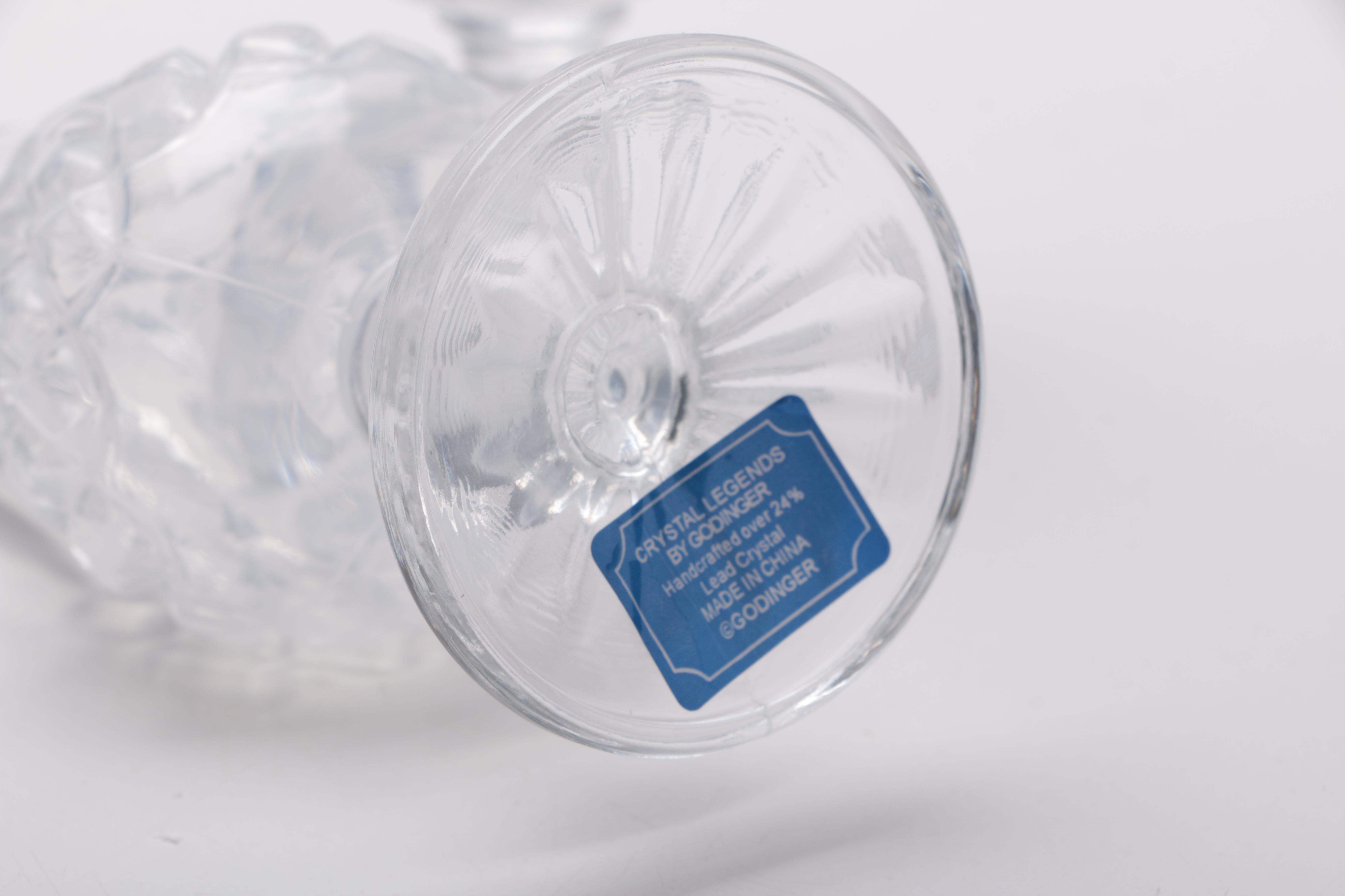 Shannon and Godinger Crystal Tableware