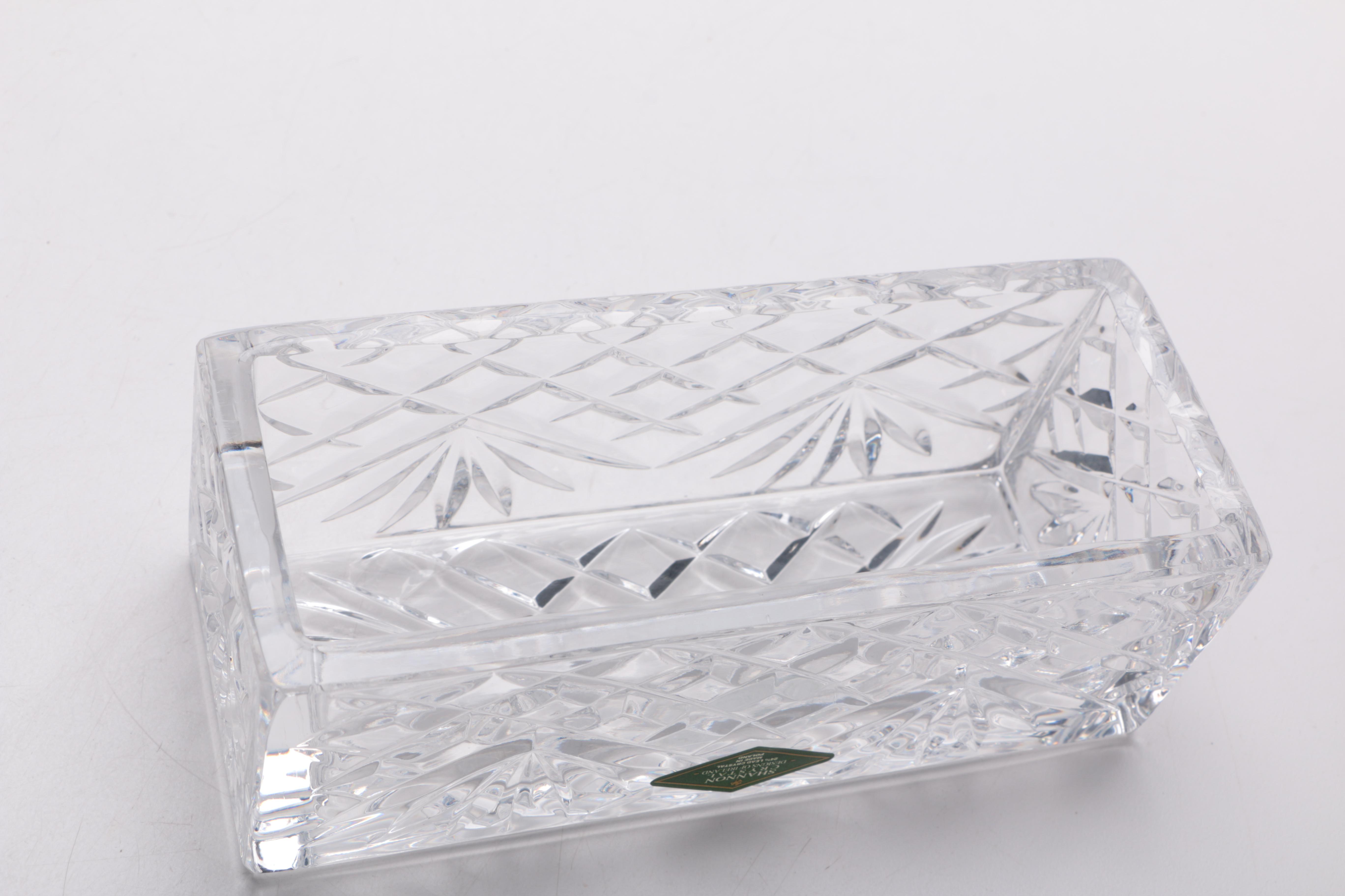 Shannon and Godinger Crystal Tableware