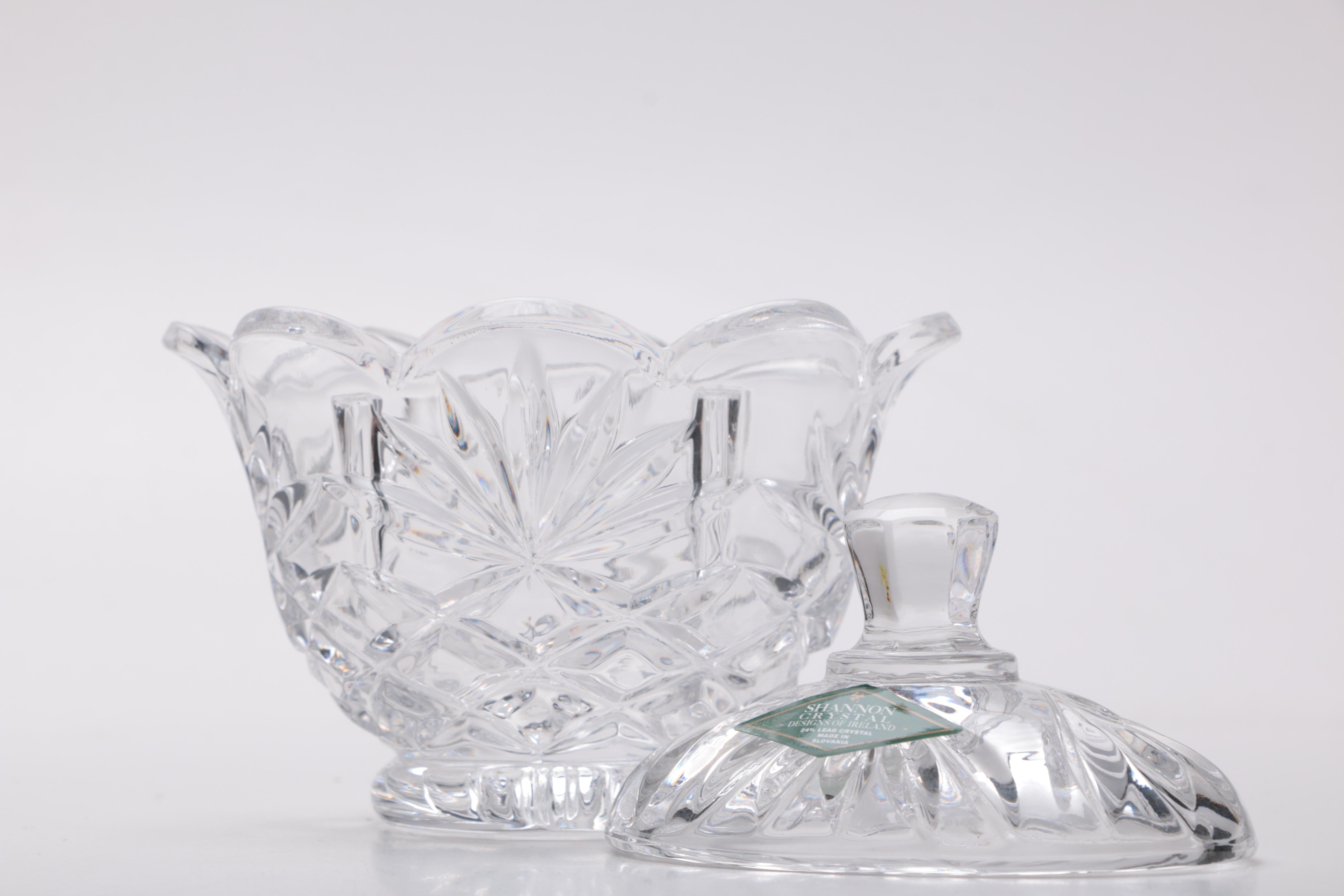 Shannon and Godinger Crystal Tableware