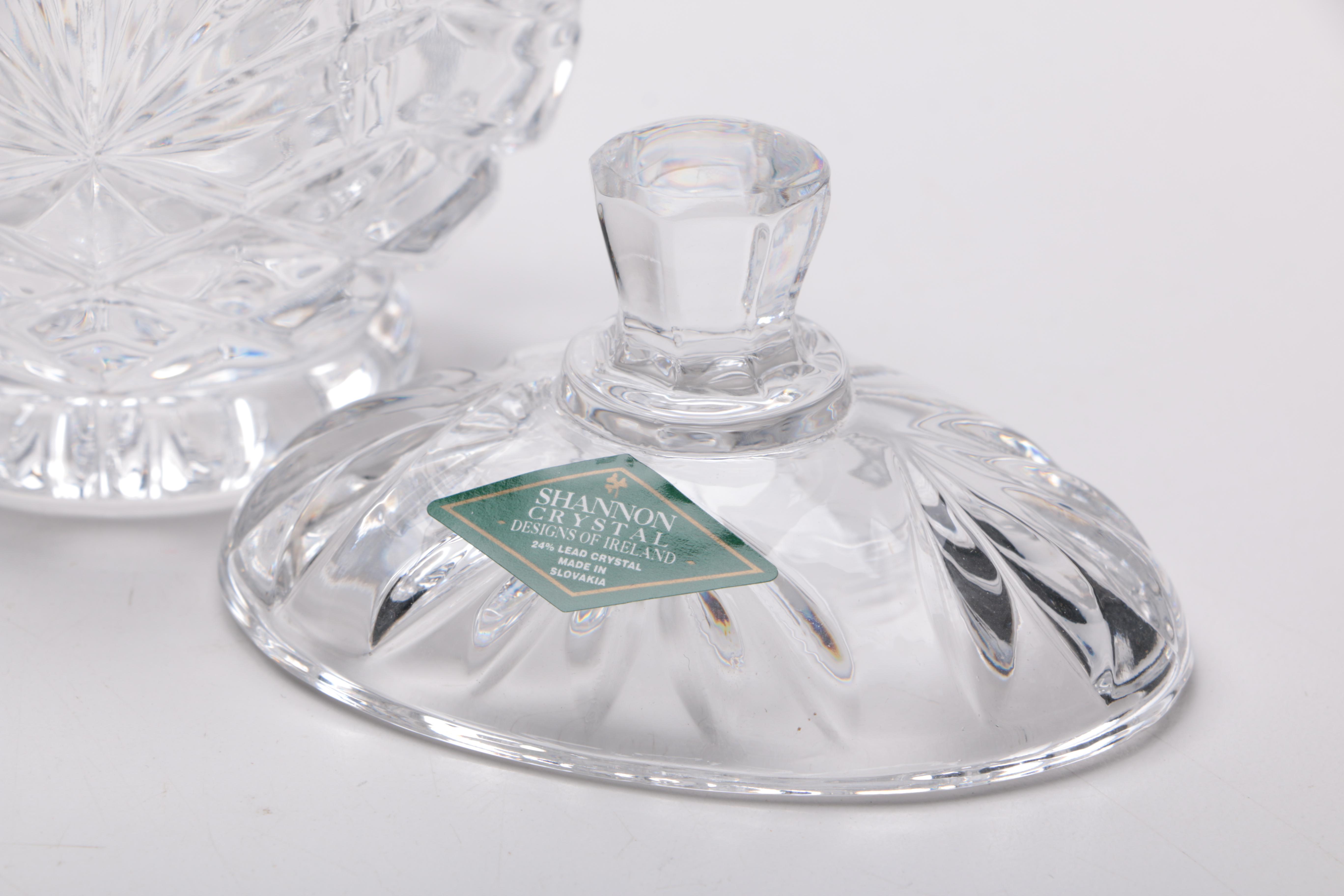 Shannon and Godinger Crystal Tableware