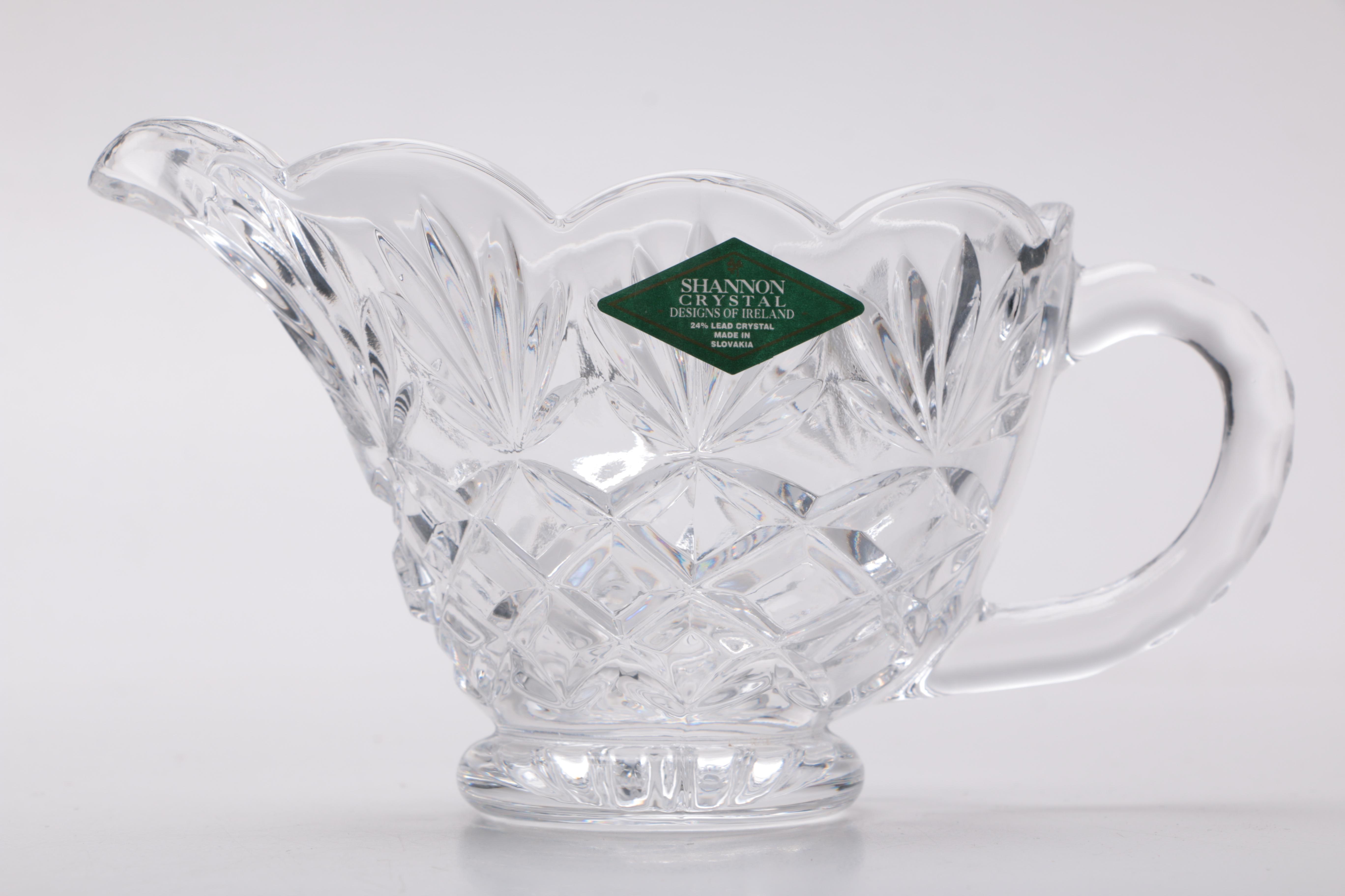 Shannon and Godinger Crystal Tableware