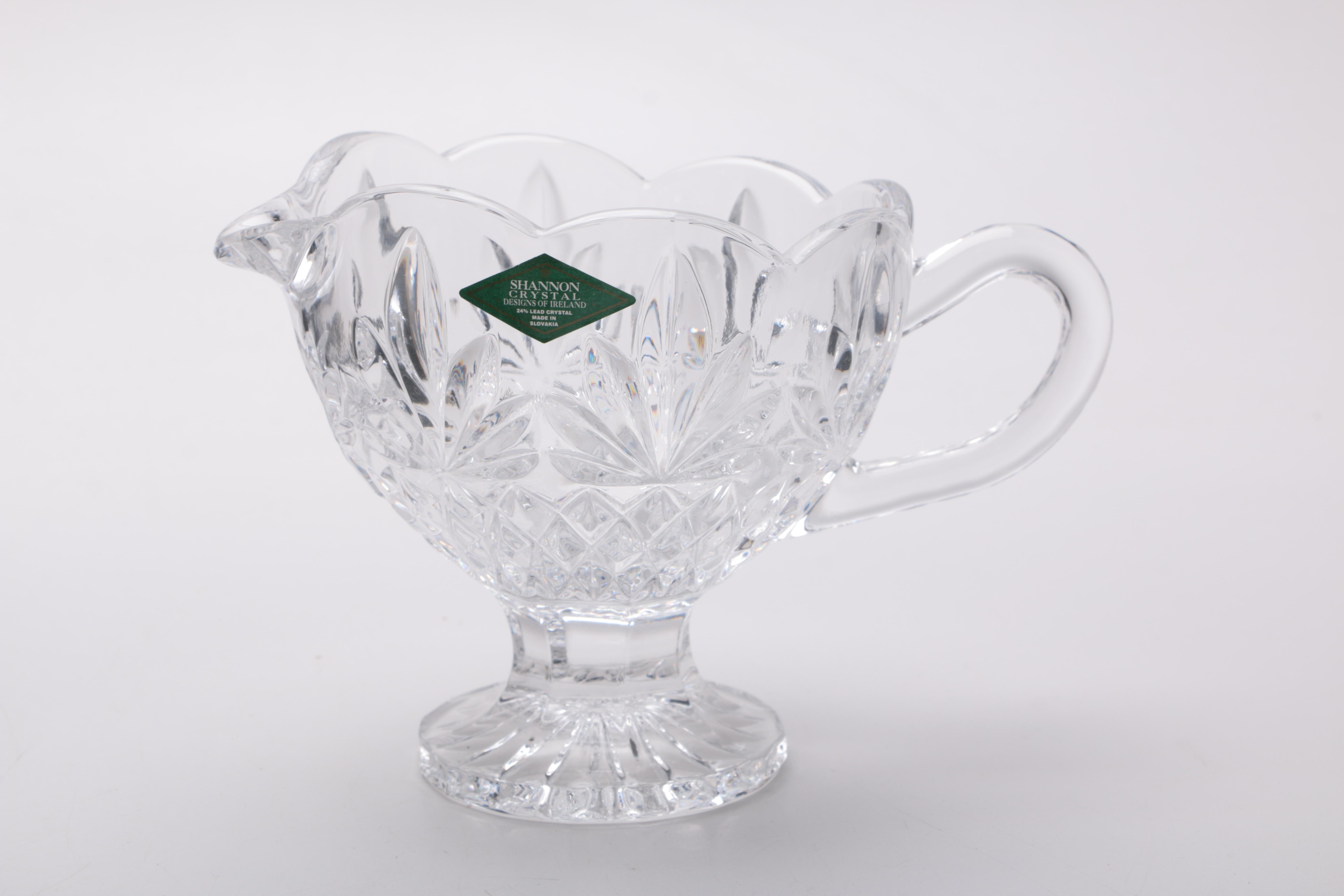 Shannon and Godinger Crystal Tableware