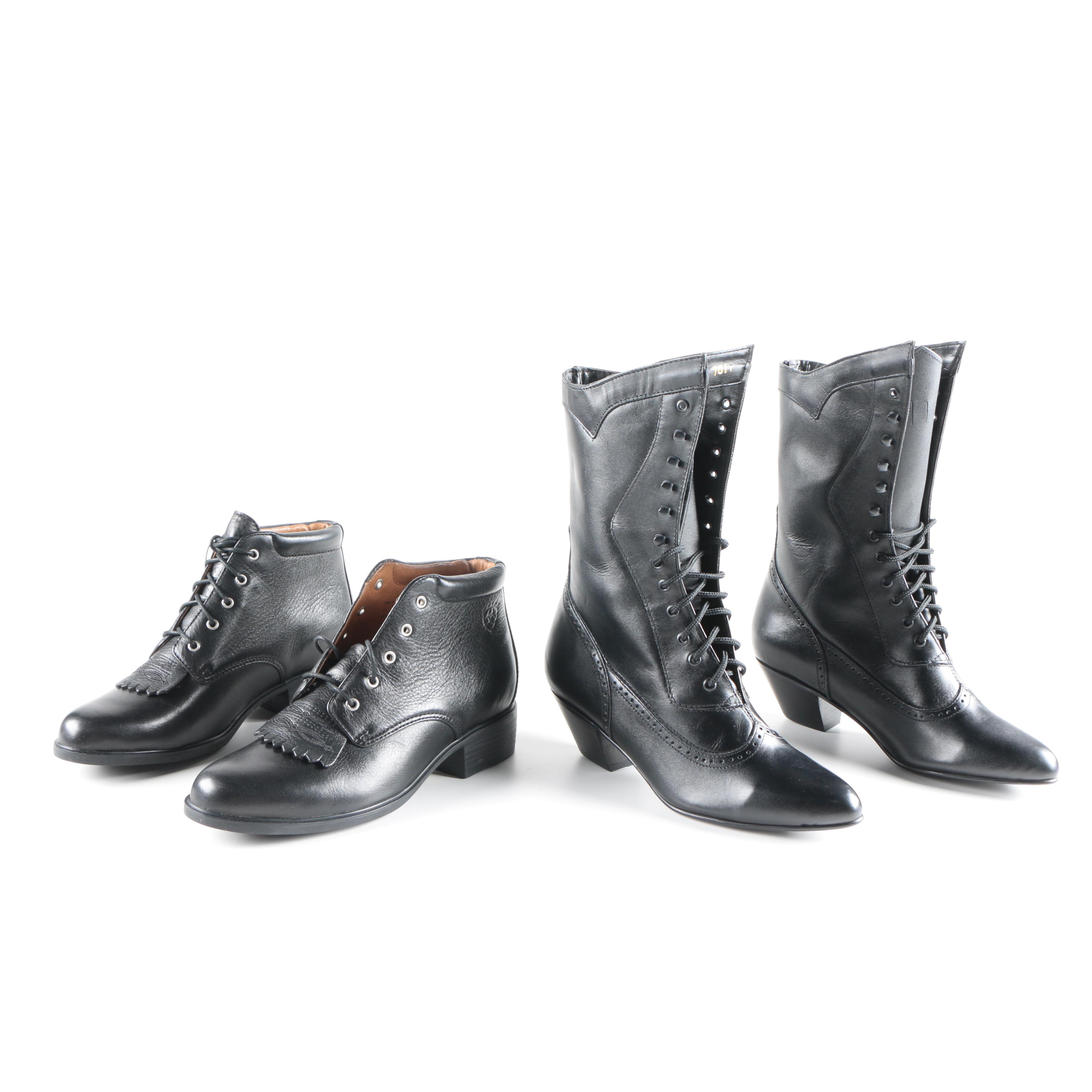 Women's Lace Up Boots Including Ariat
