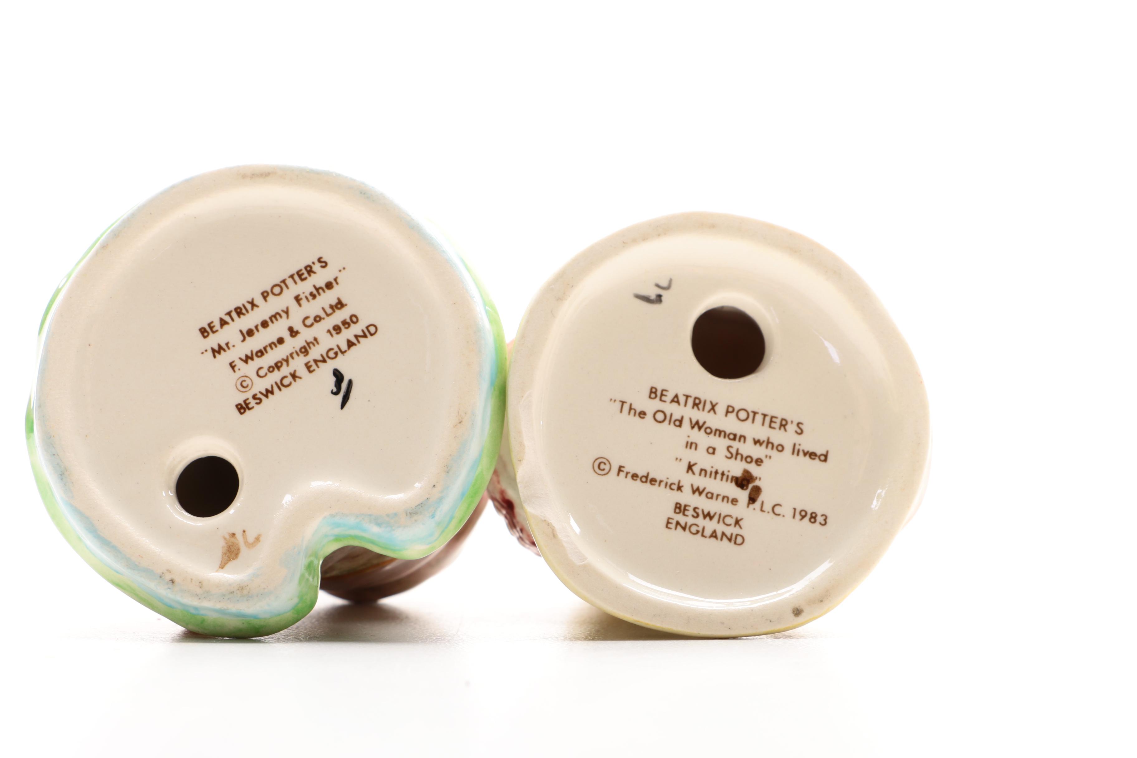 Beswick Pottery Beatrix Potter Figurines