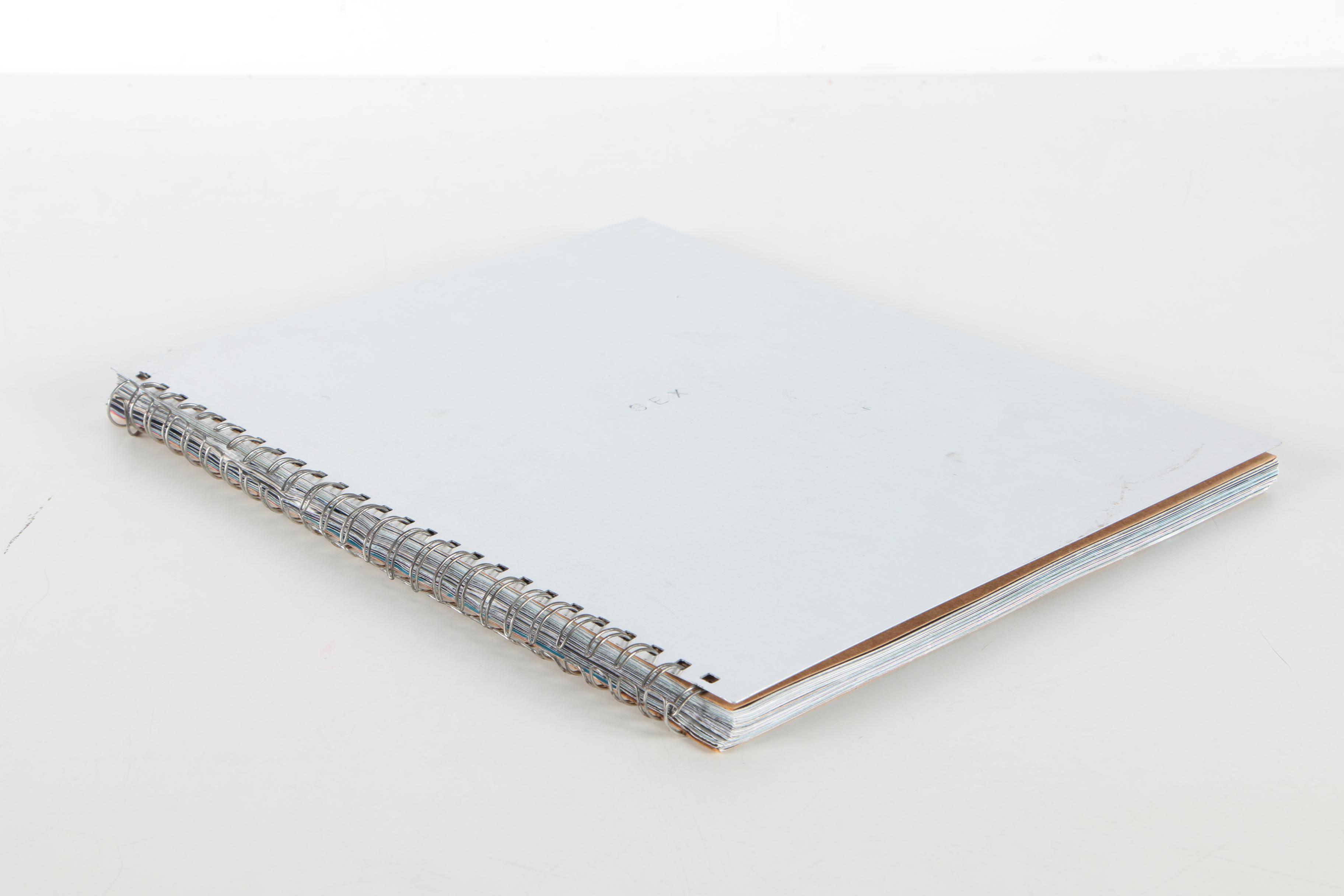 First Edition 1992 "Sex" Photography Book by Madonna