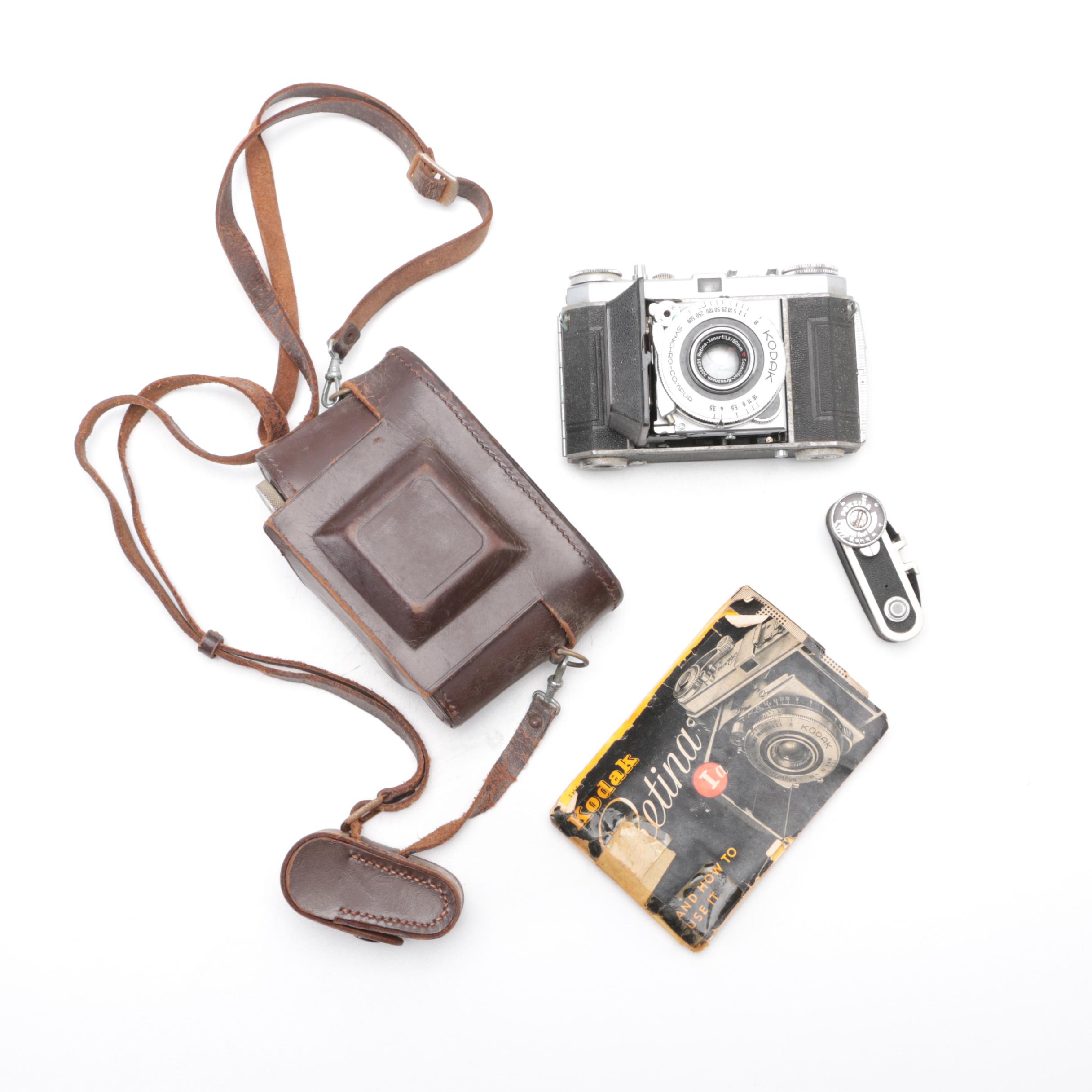 Kodak Retina Camera and Prazisa Range Finder