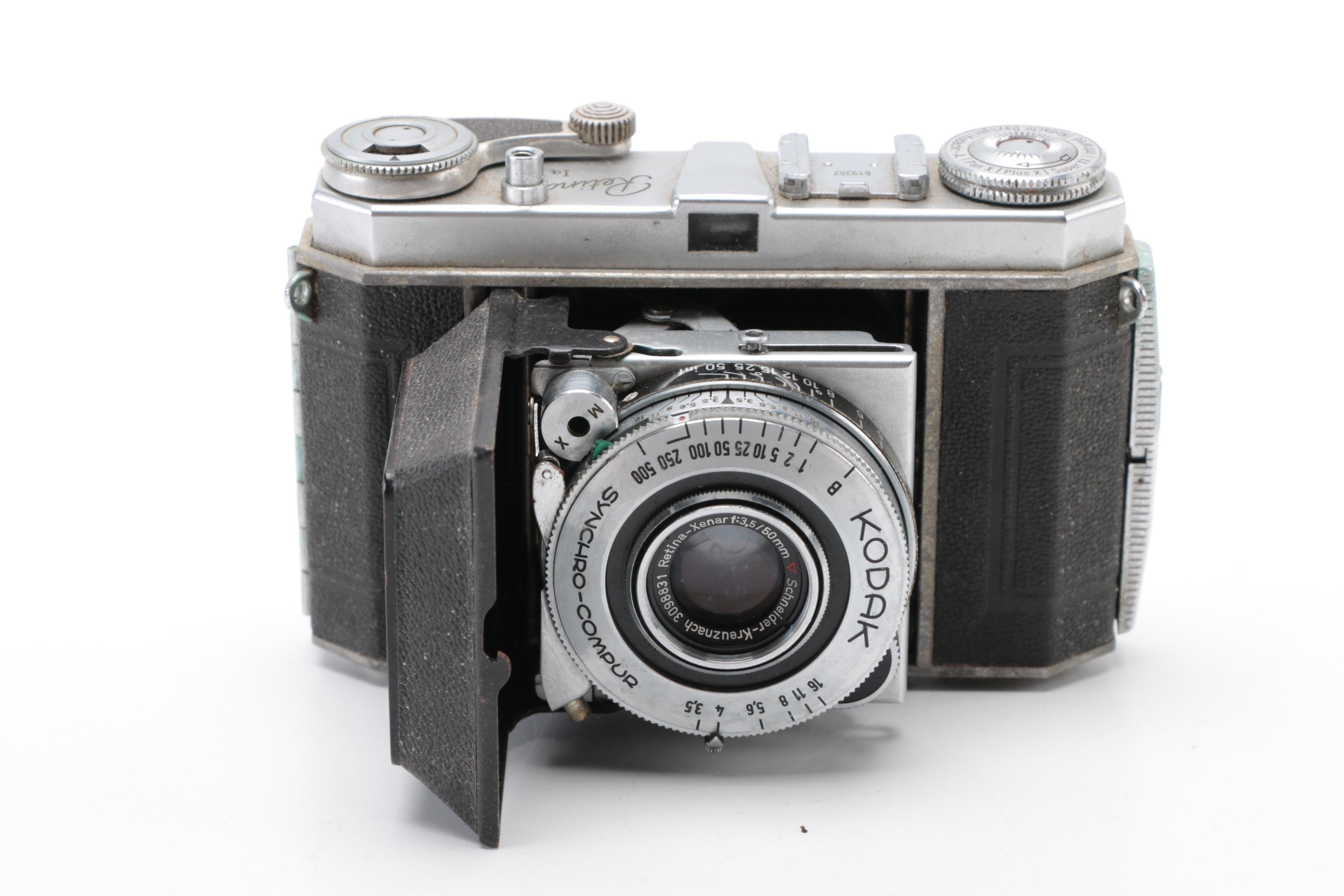 Kodak Retina Camera and Prazisa Range Finder