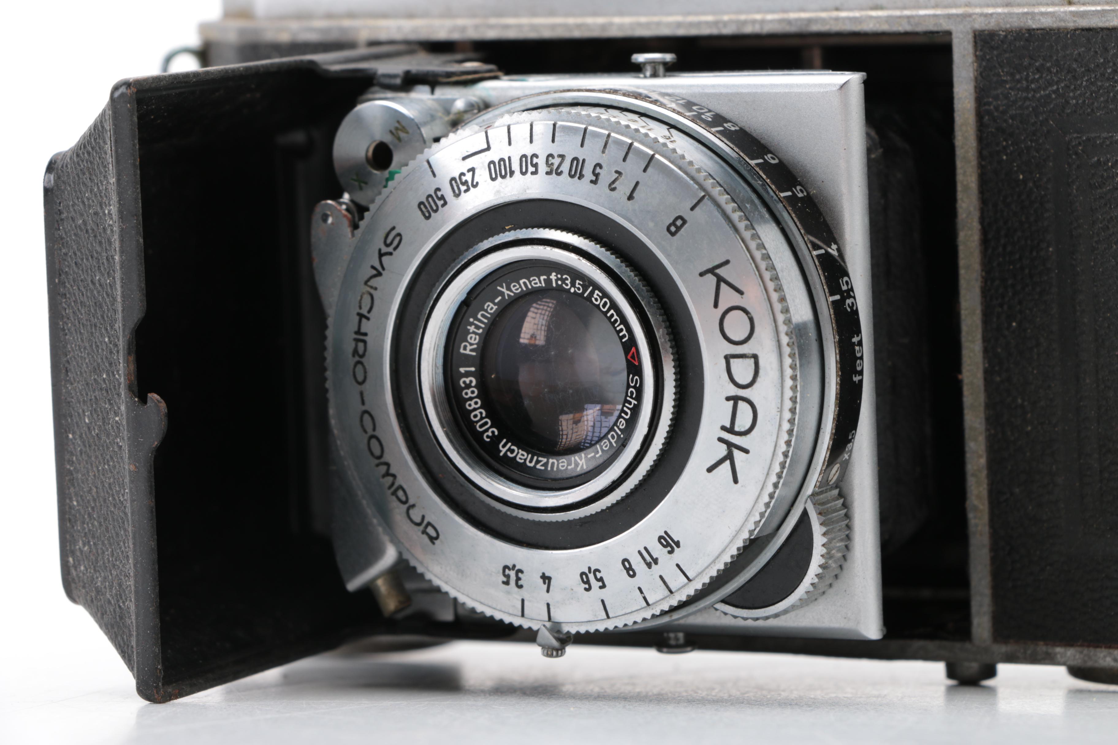 Kodak Retina Camera and Prazisa Range Finder