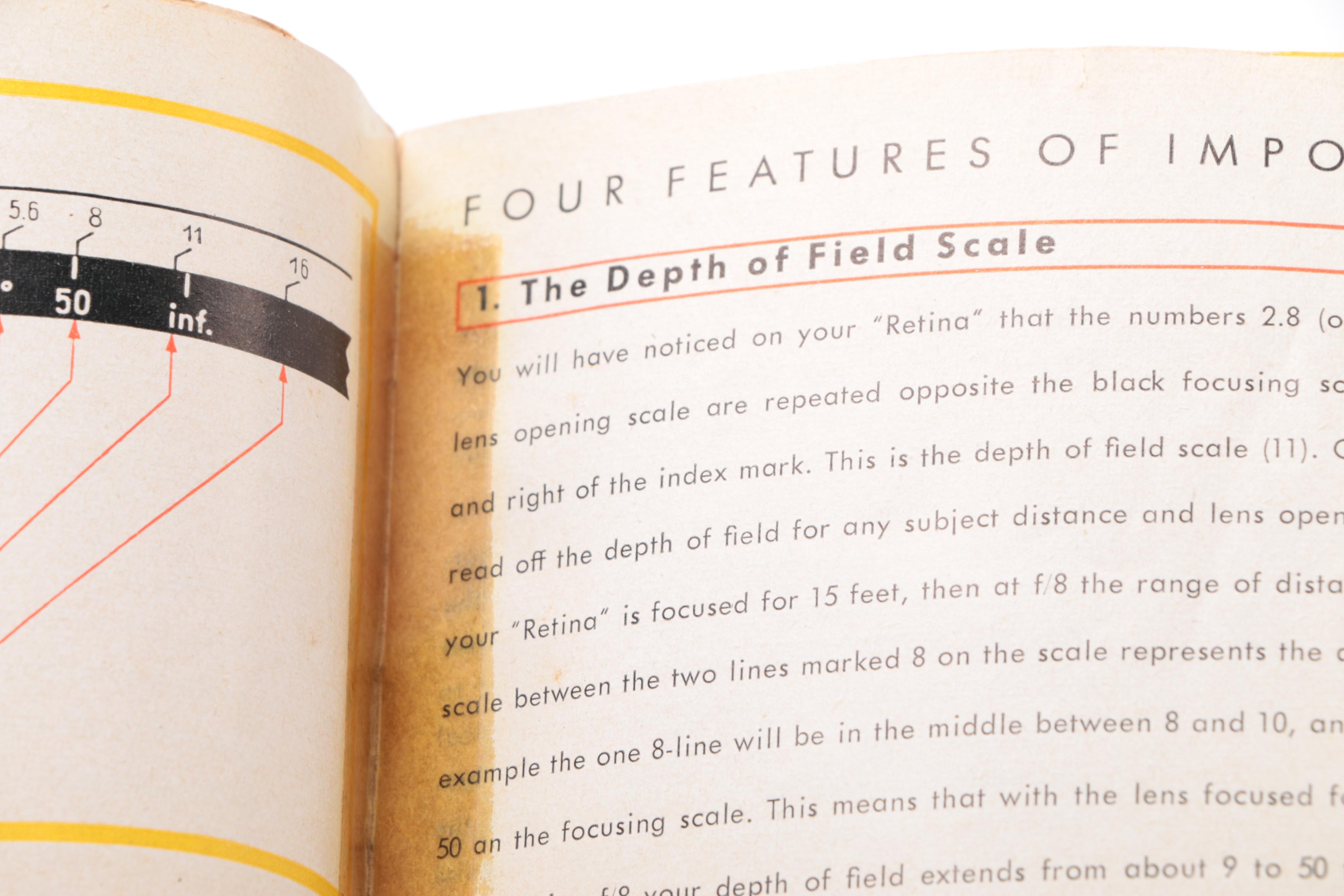Kodak Retina Camera and Prazisa Range Finder